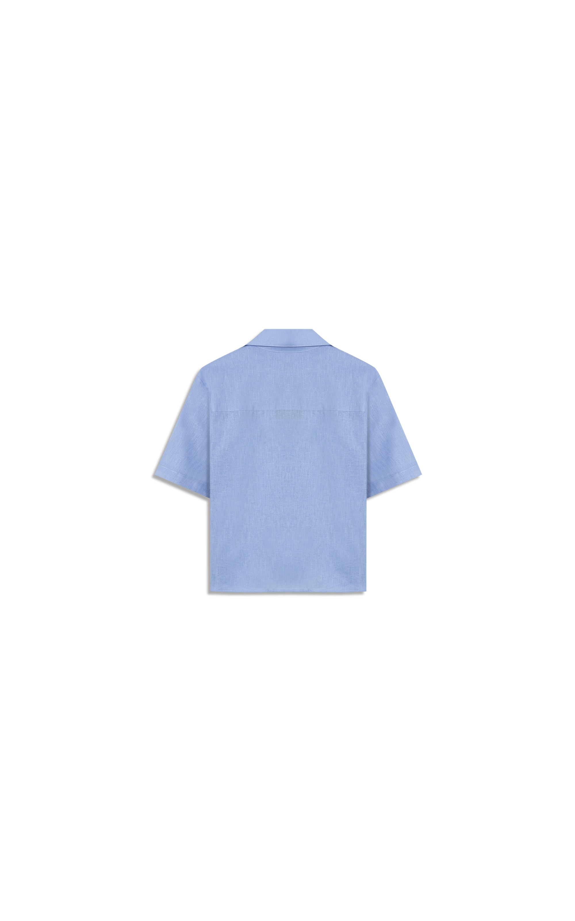 Camisa Robin Linho Blend Azul Chofer