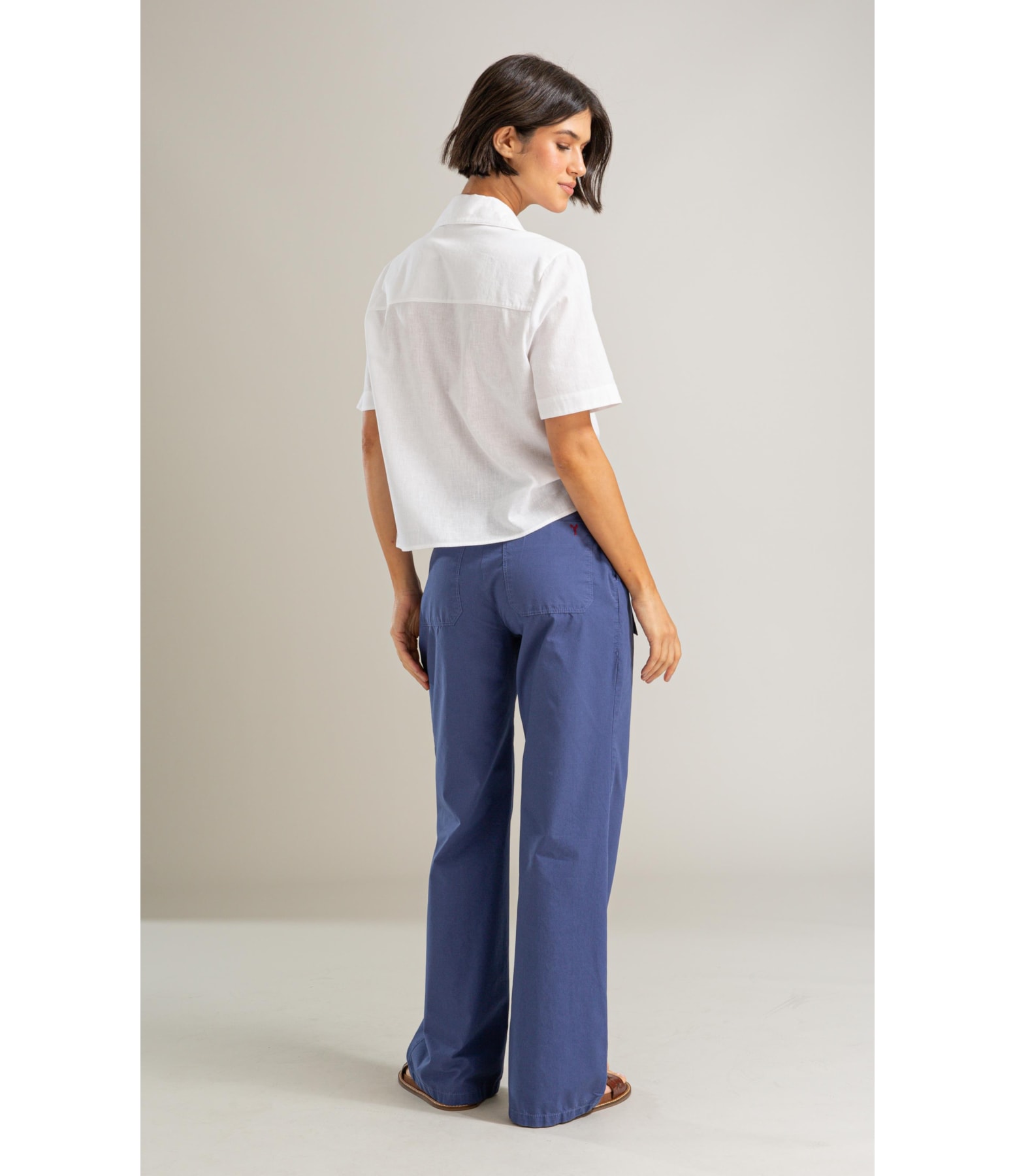 Camisa Robin Linho Blend Branco