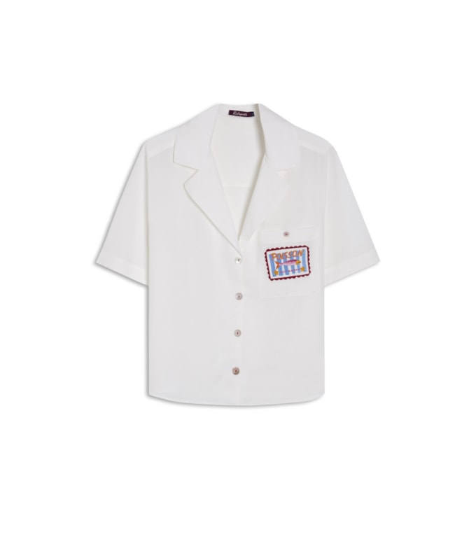 Camisa Robin Linho Blend Branco