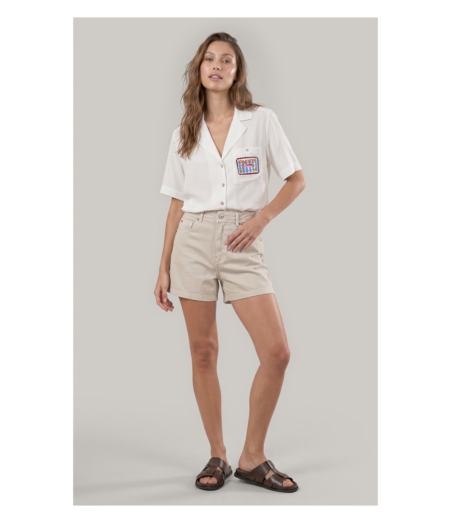 Camisa Robin Linho Blend Branco