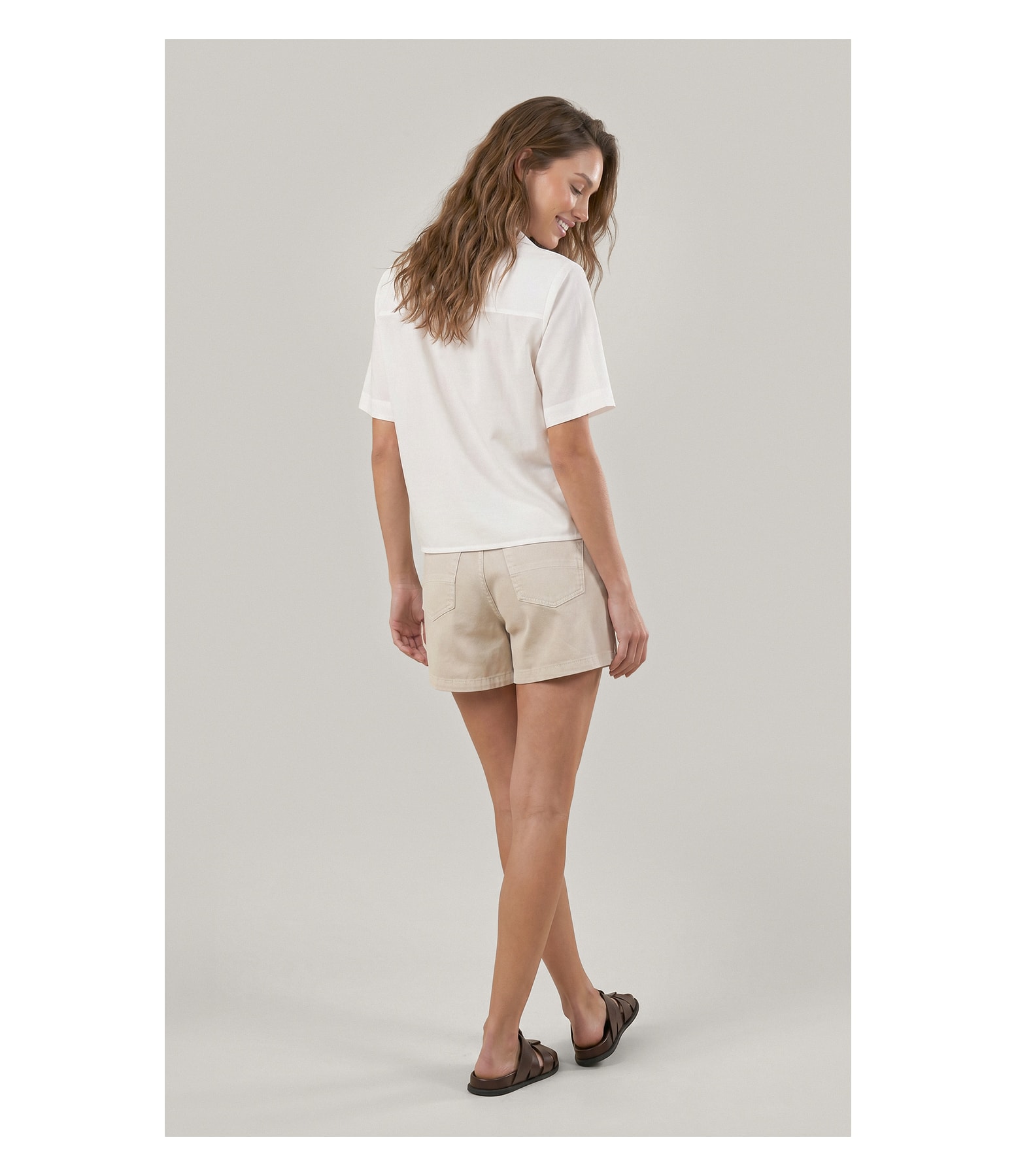 Camisa Robin Linho Blend Branco