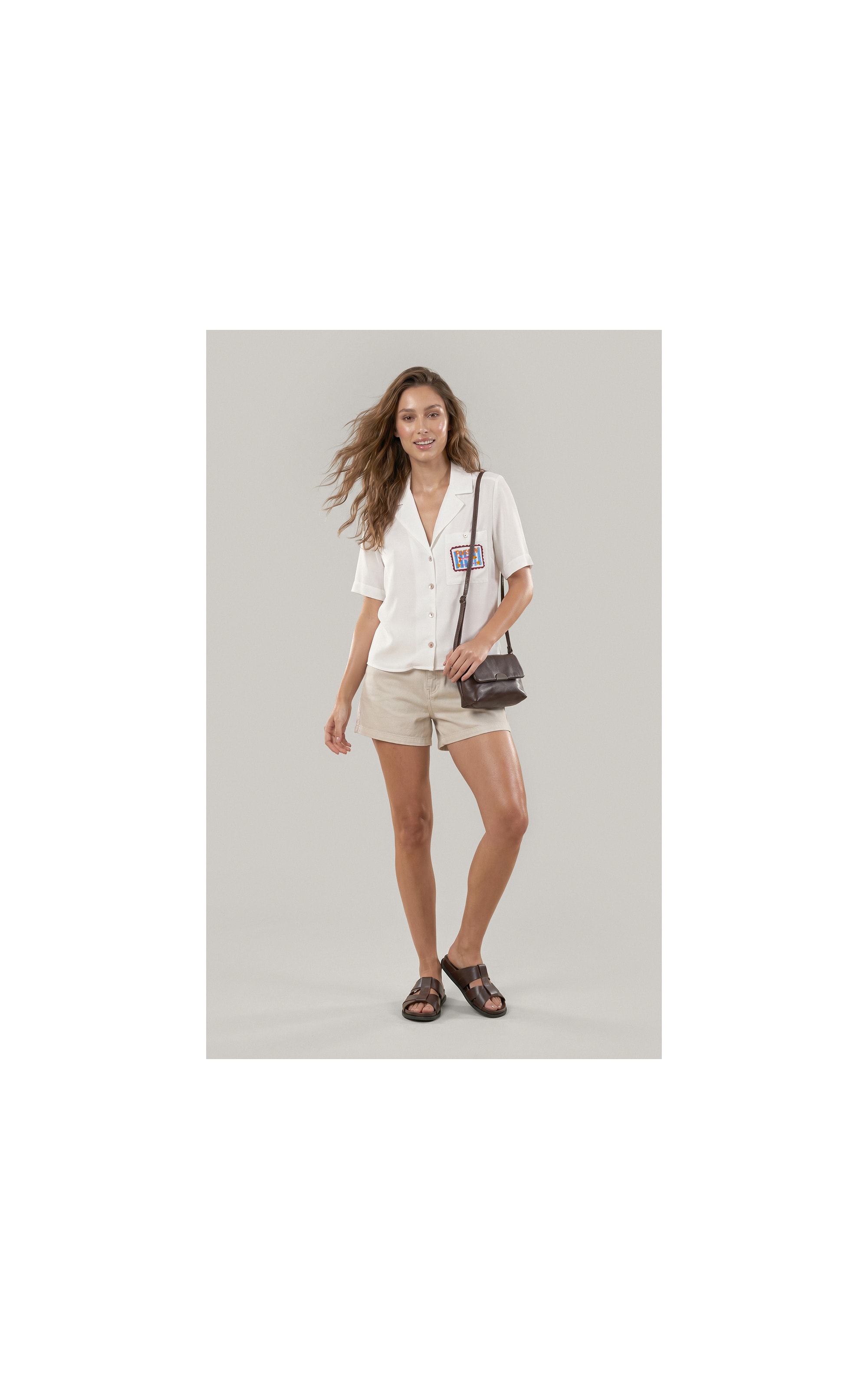 Camisa Robin Linho Blend Branco