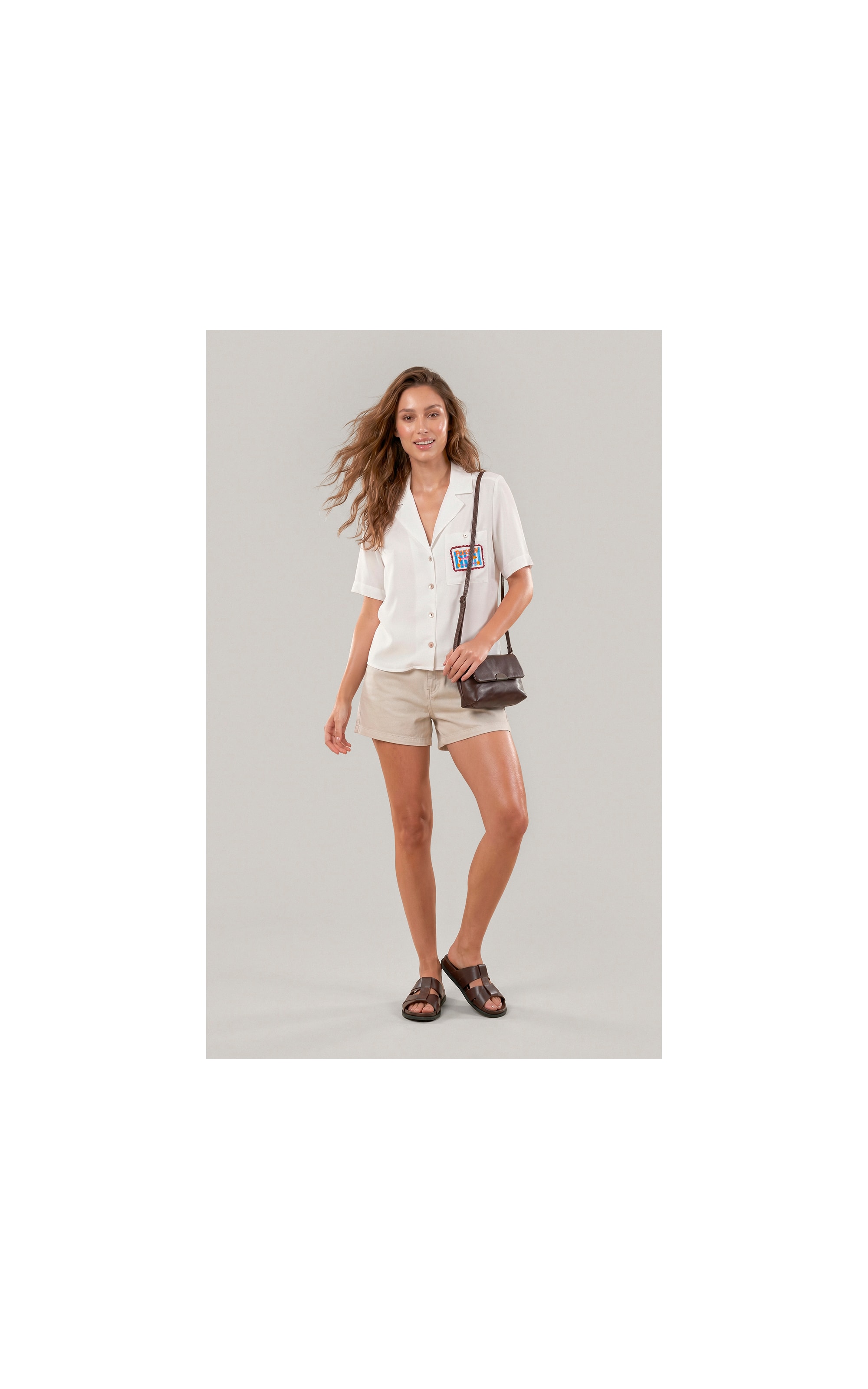 Camisa Robin Linho Blend Branco