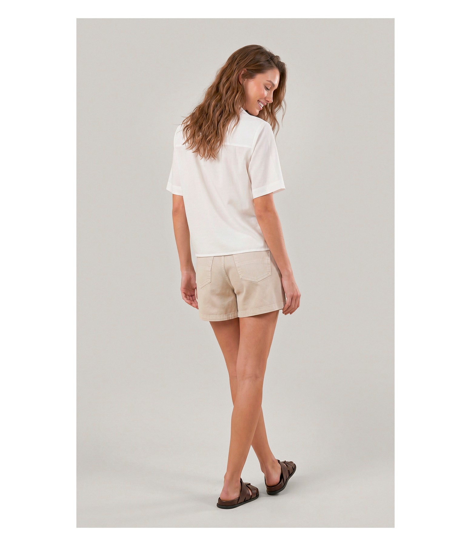 Camisa Robin Linho Blend Branco