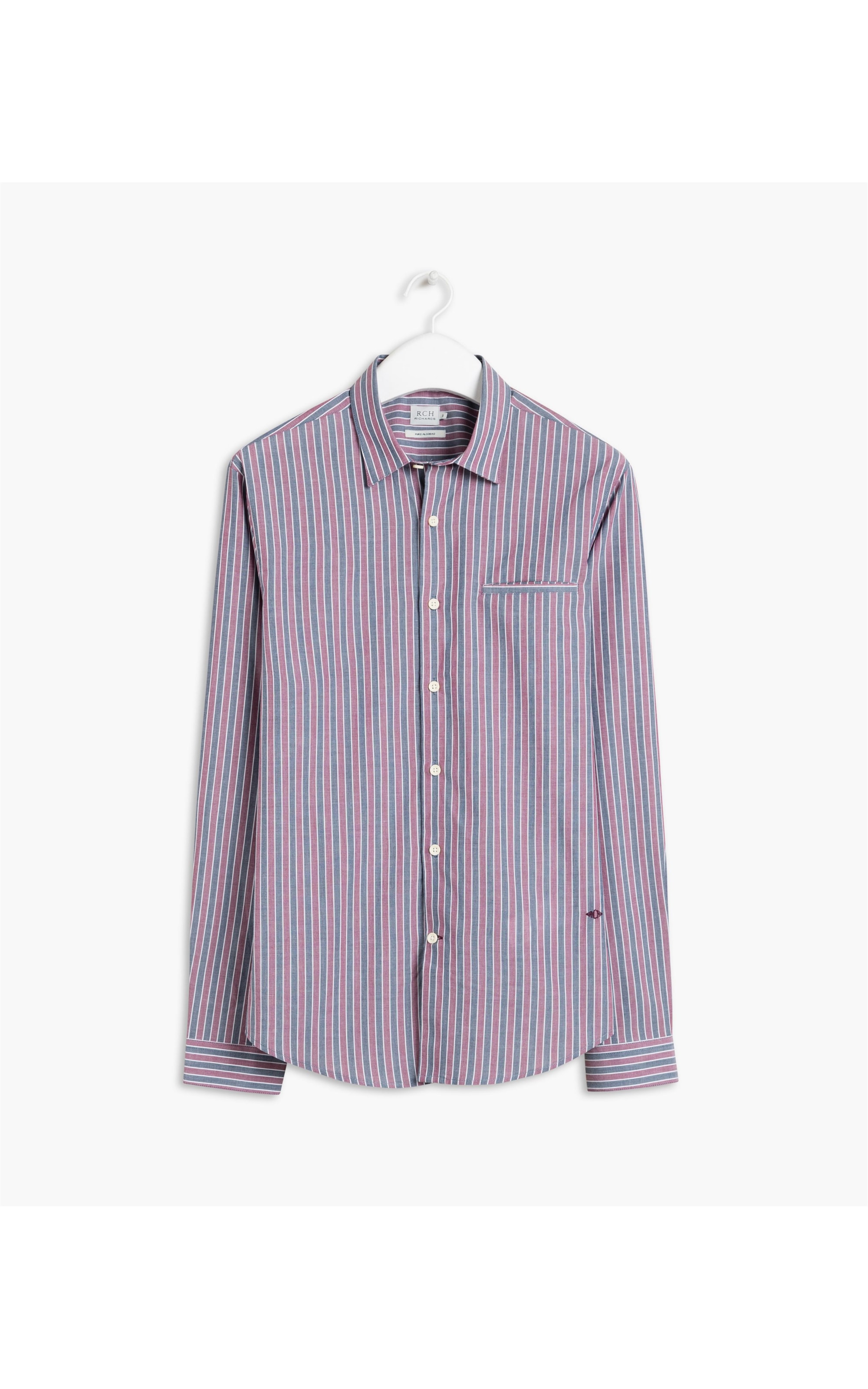 Camisa Roma Voile Ml Vinho