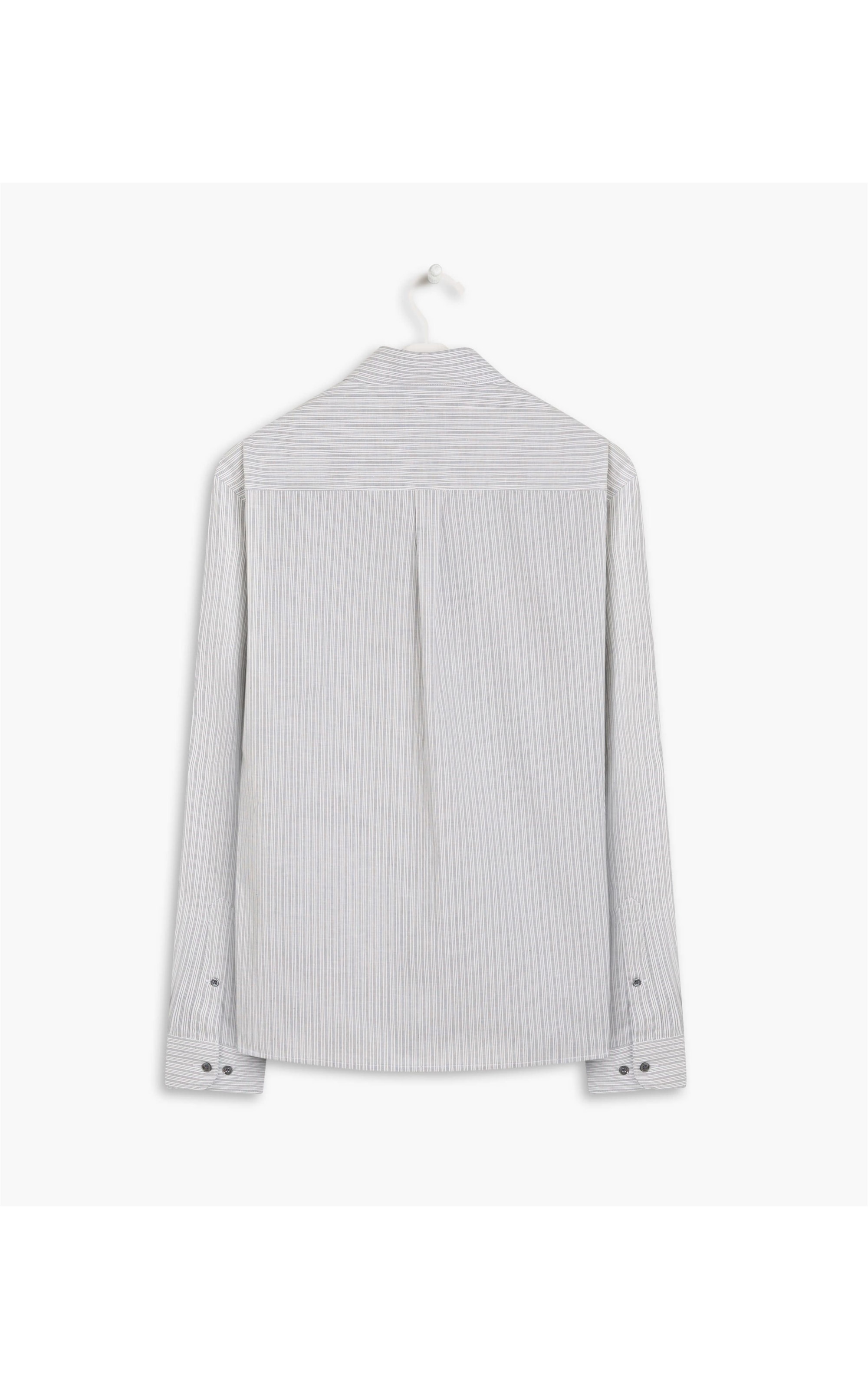 Camisa Romeu Listrada Ml Preto