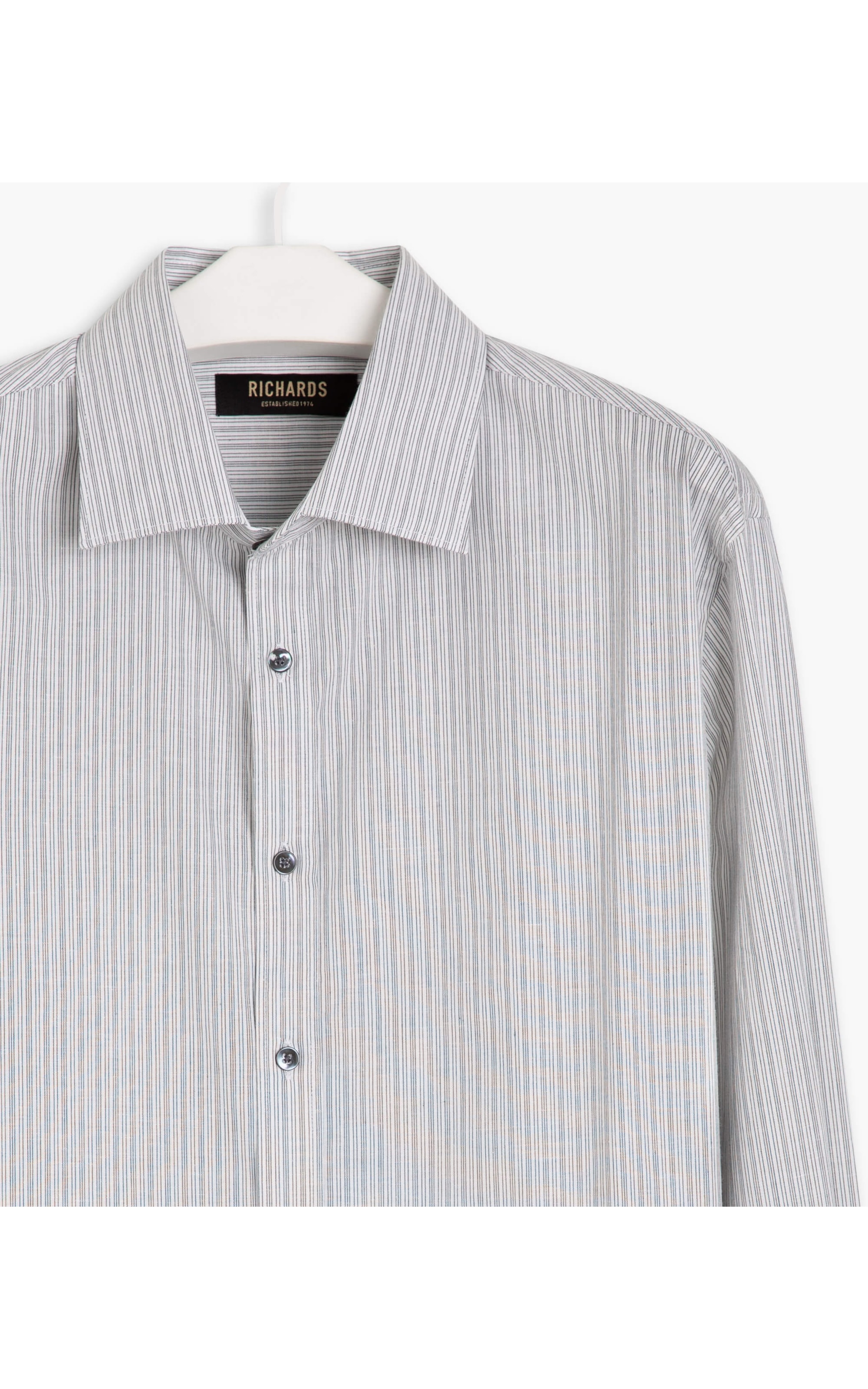 Camisa Romeu Listrada Ml Preto