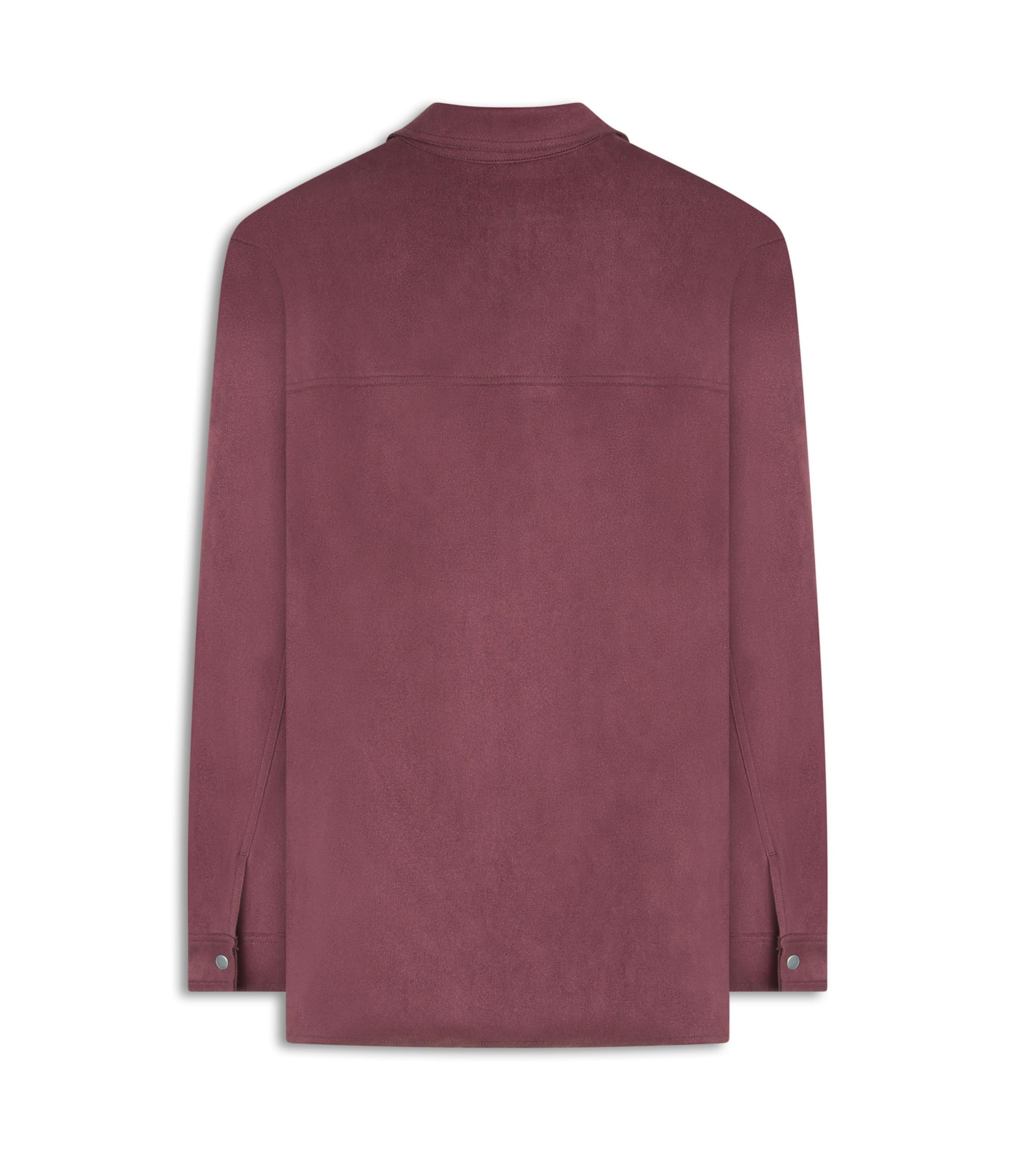 Camisa Saigon Suede Dark Wine