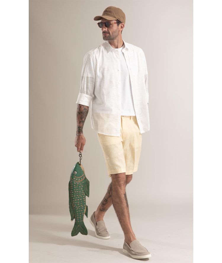 Camisa Sailor Areia