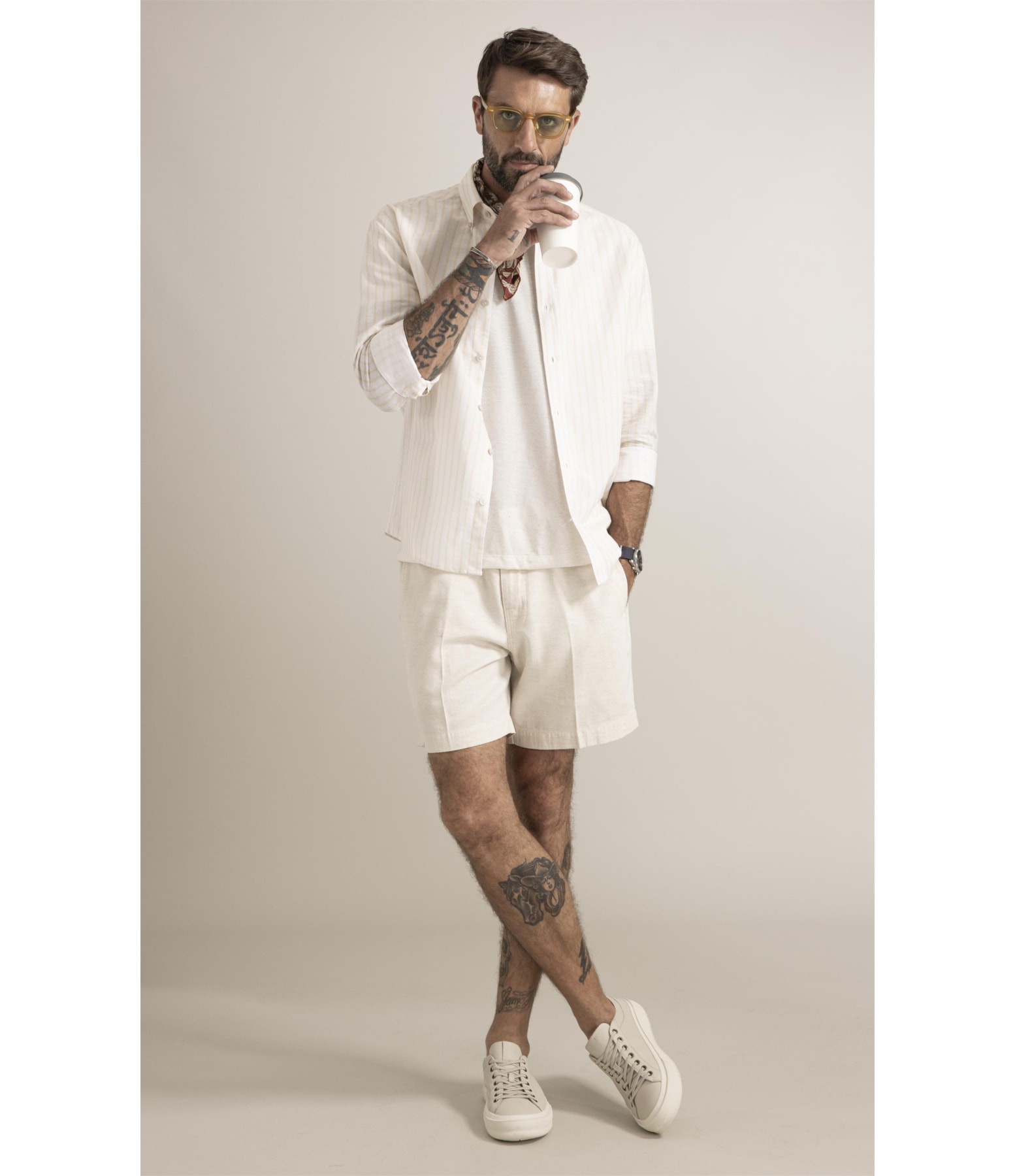 Camisa Saint Paul Amarelo Claro