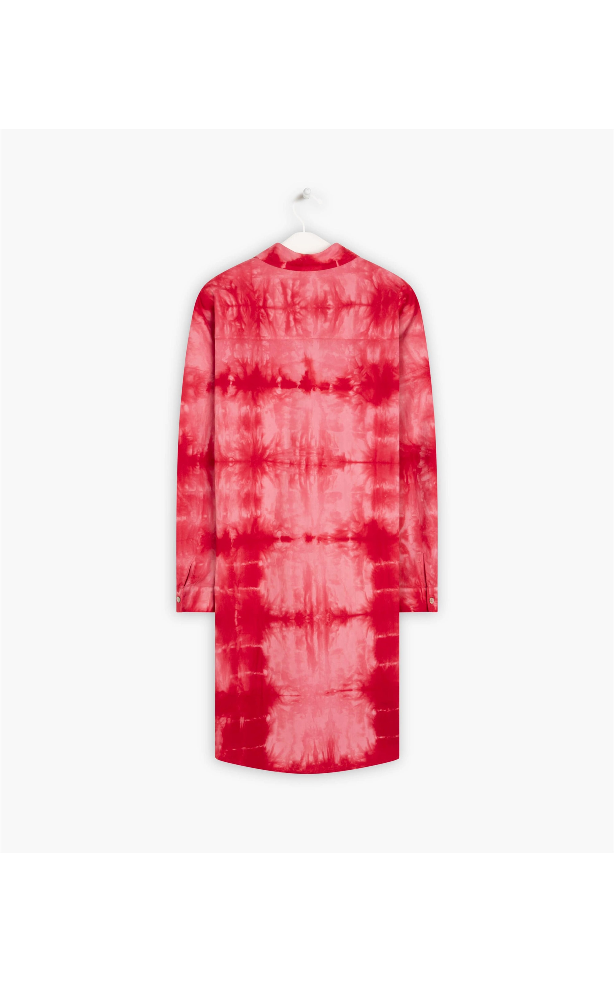  Camisa Sara Tie Dye Shell Vermelho