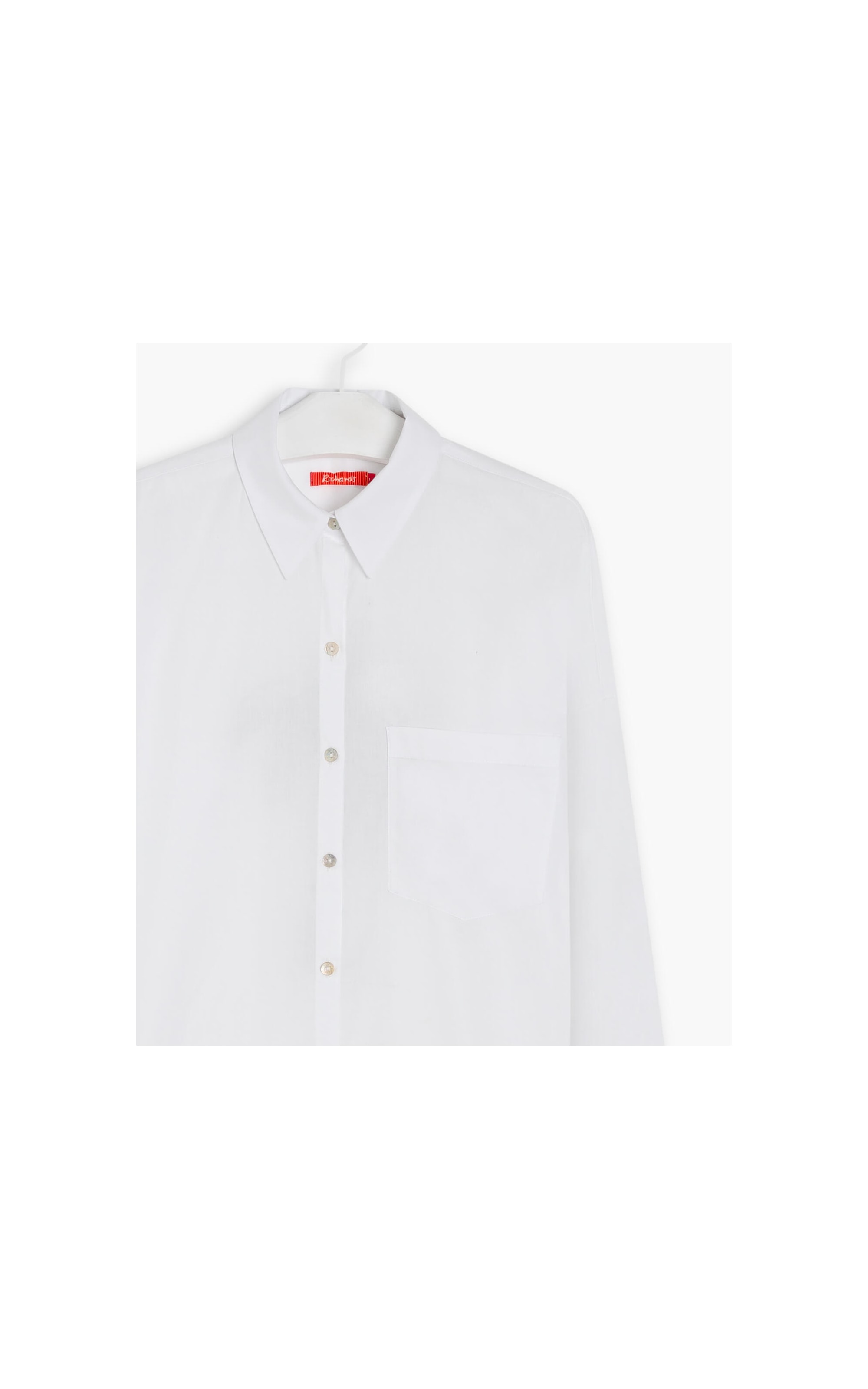Camisa Sara Voil de Algodão Branco