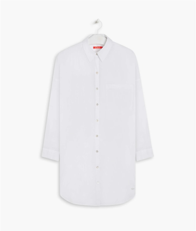 Camisa Sara Voil de Algodão Branco