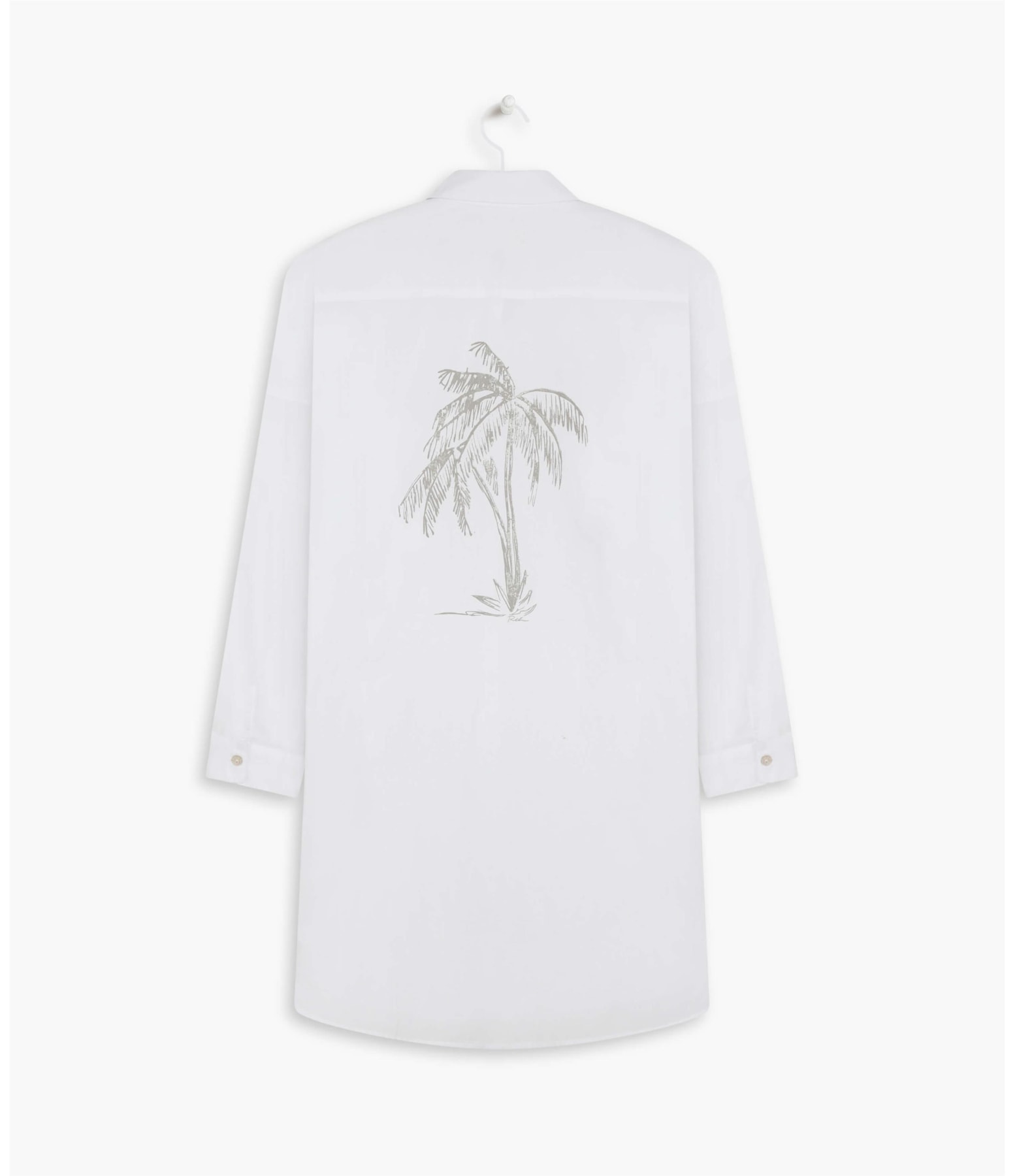 Camisa Sara Voil de Algodão Branco