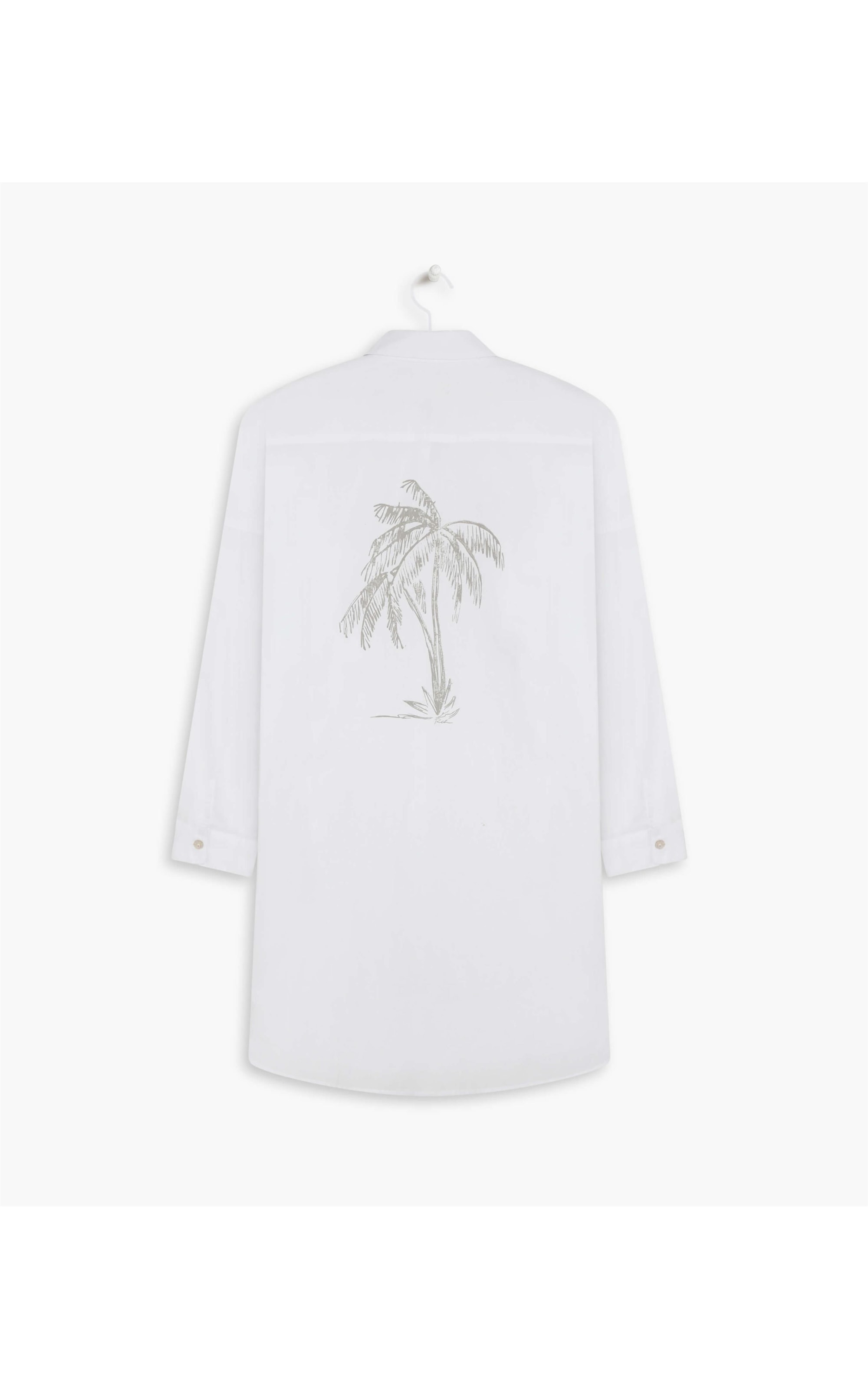 Camisa Sara Voil de Algodão Branco