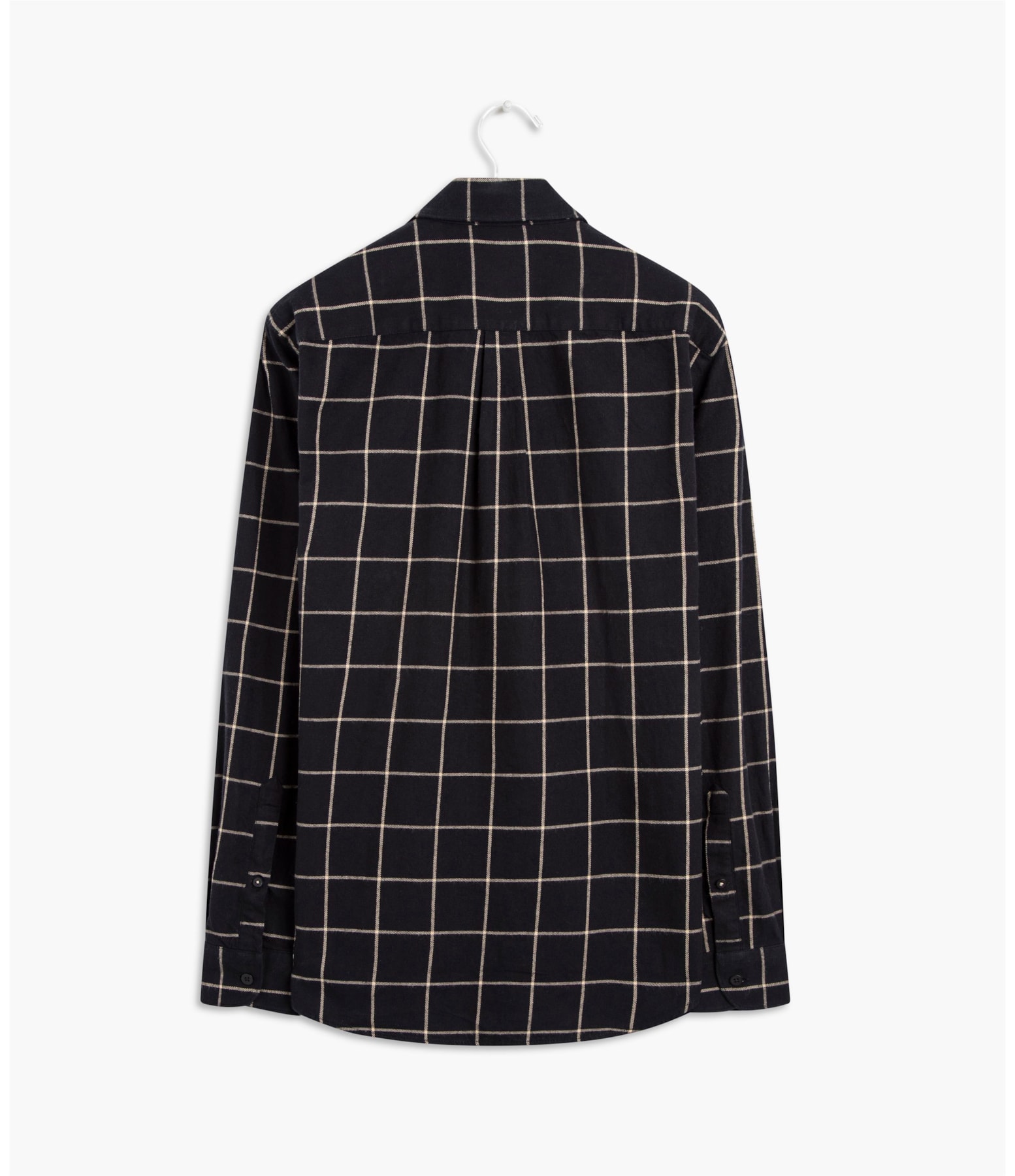 Camisa Saraiva Xadrez Ml Chumbo Mescla