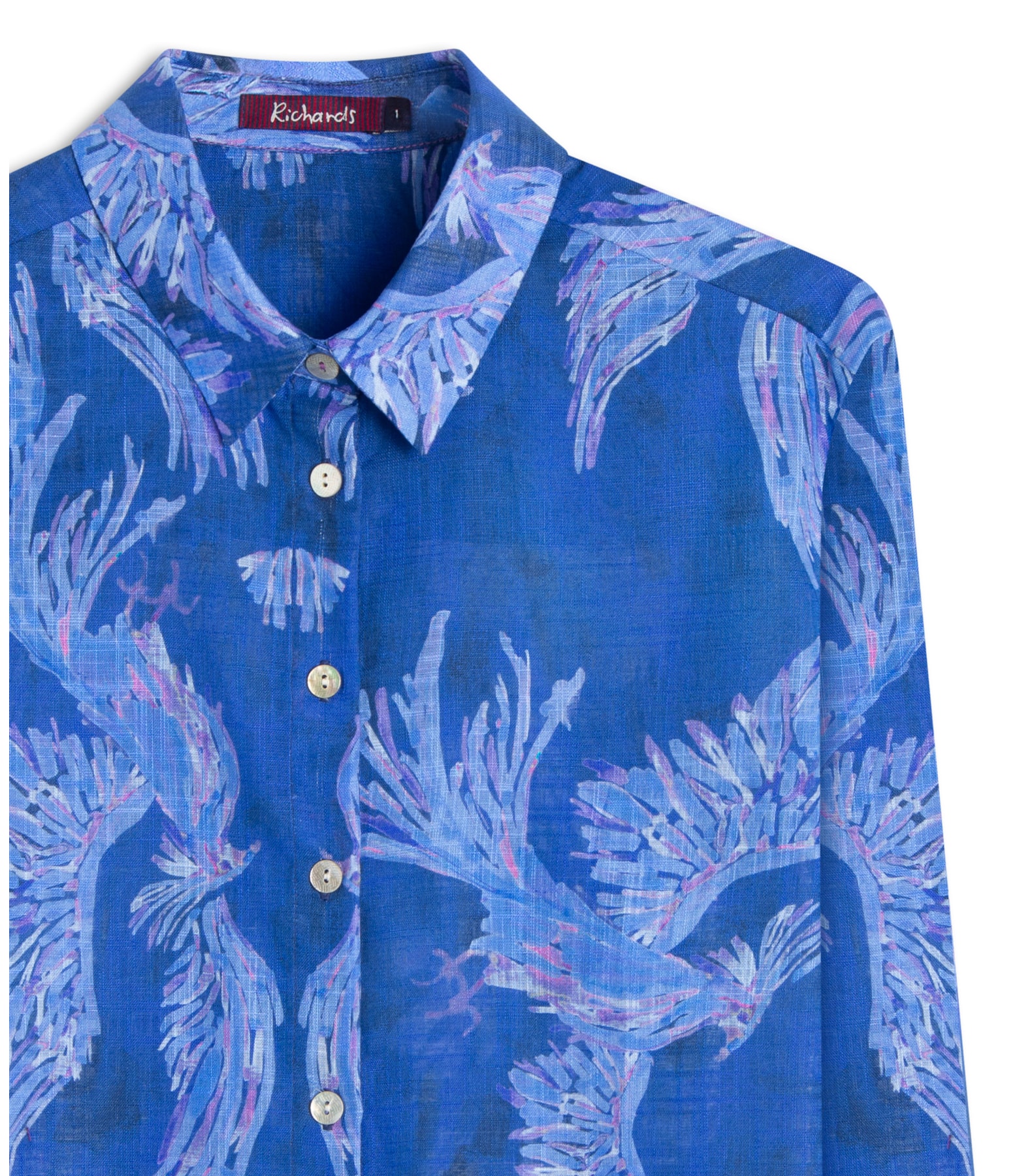 Camisa Sardenha Algodao Fenix Marinho