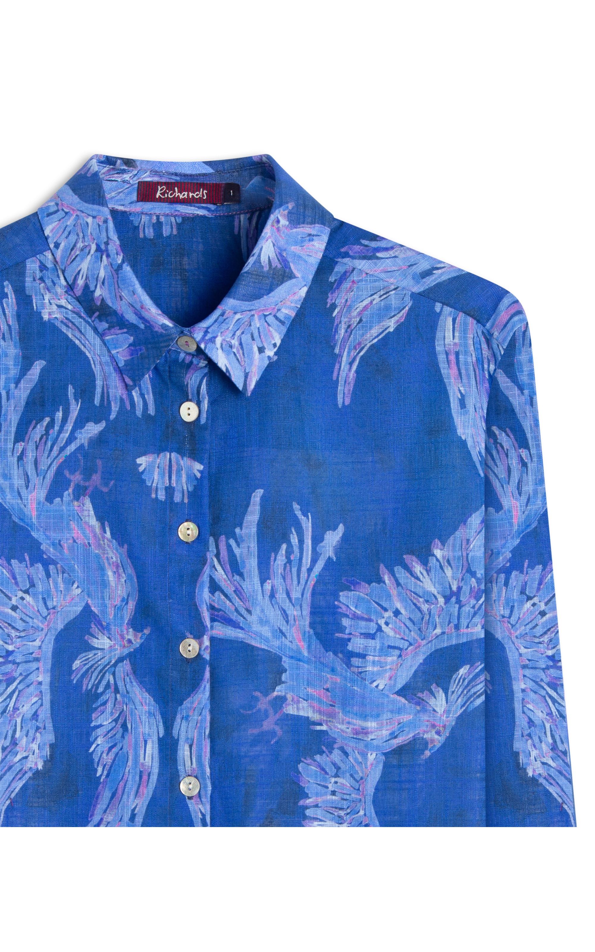 Camisa Sardenha Algodao Fenix Marinho