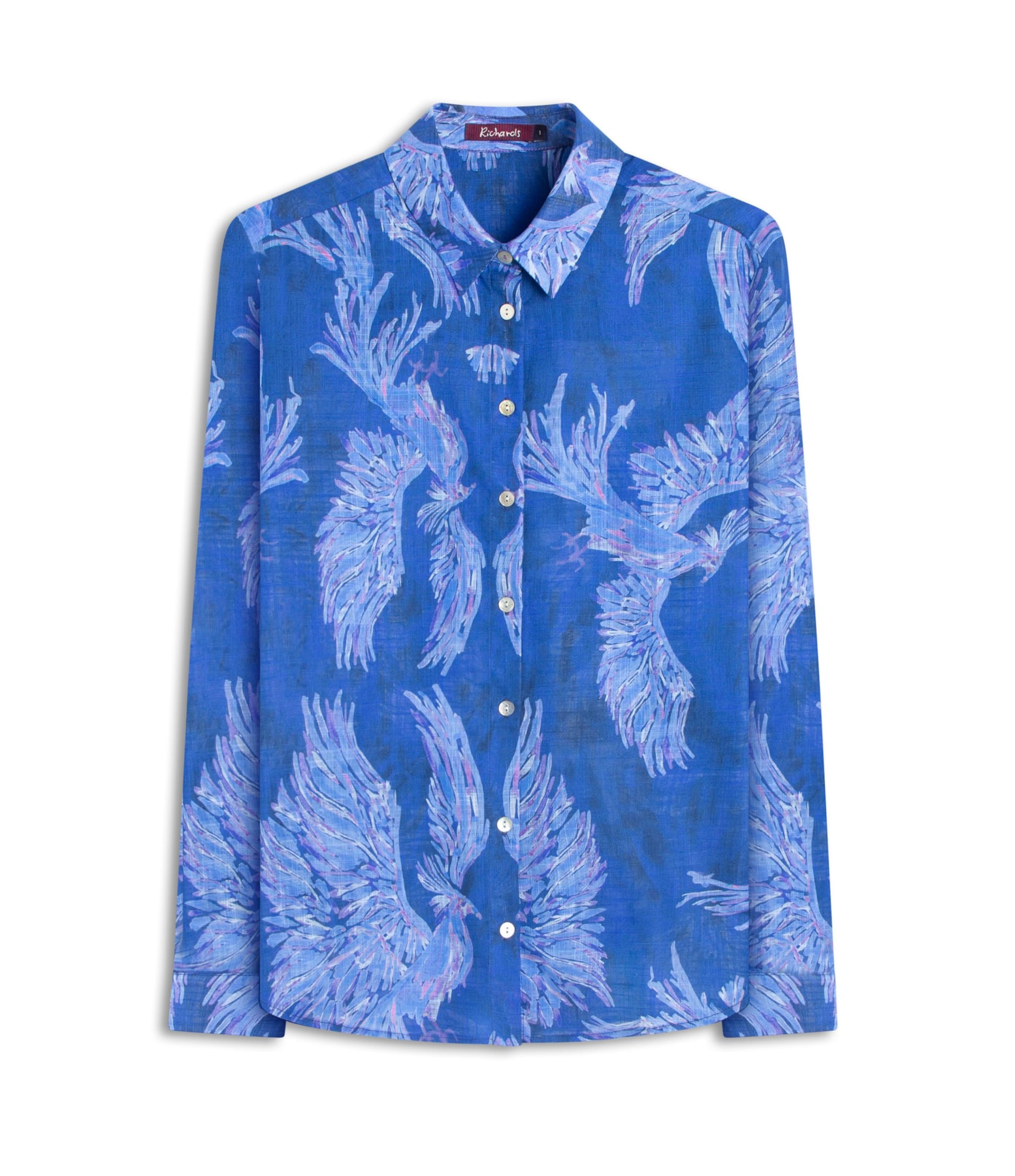 Camisa Sardenha Algodao Fenix Marinho