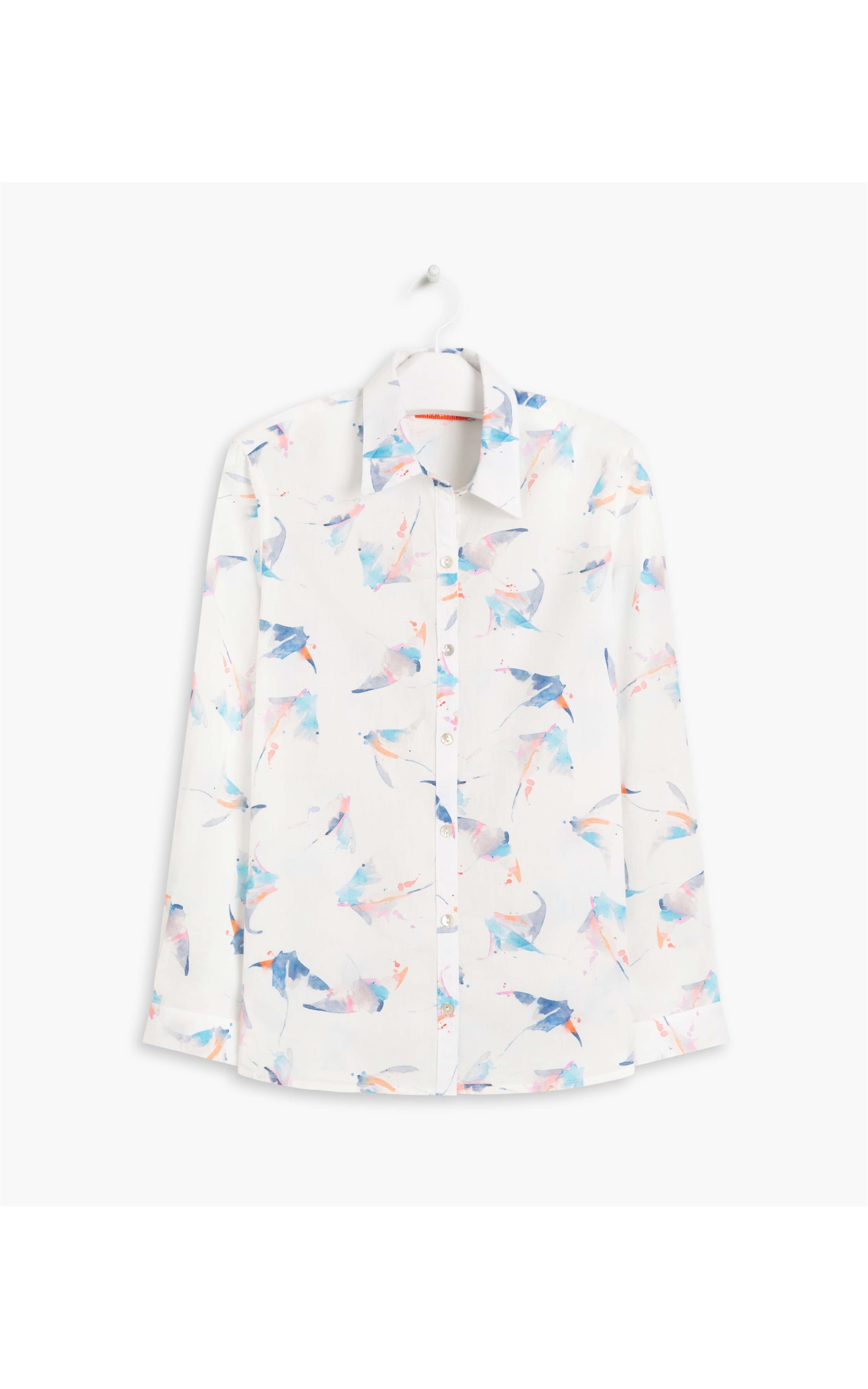 Camisa Sardenha Arraia Voil de Algodão Dark Navy
