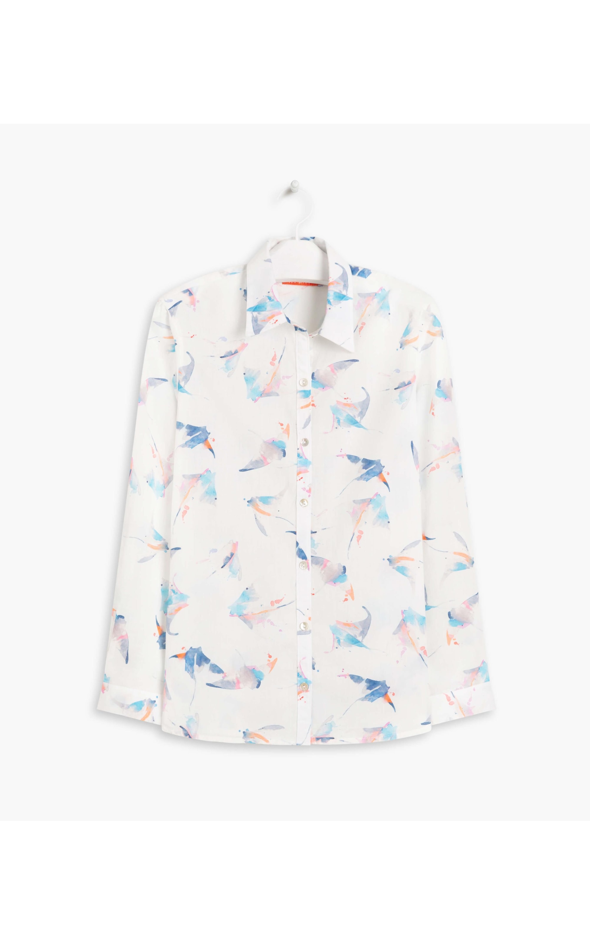 Camisa Sardenha Arraia Voil de Algodão Dark Navy