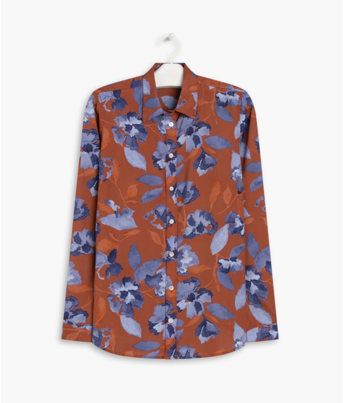 Camisa Sardenha Bach Viscose Goiaba