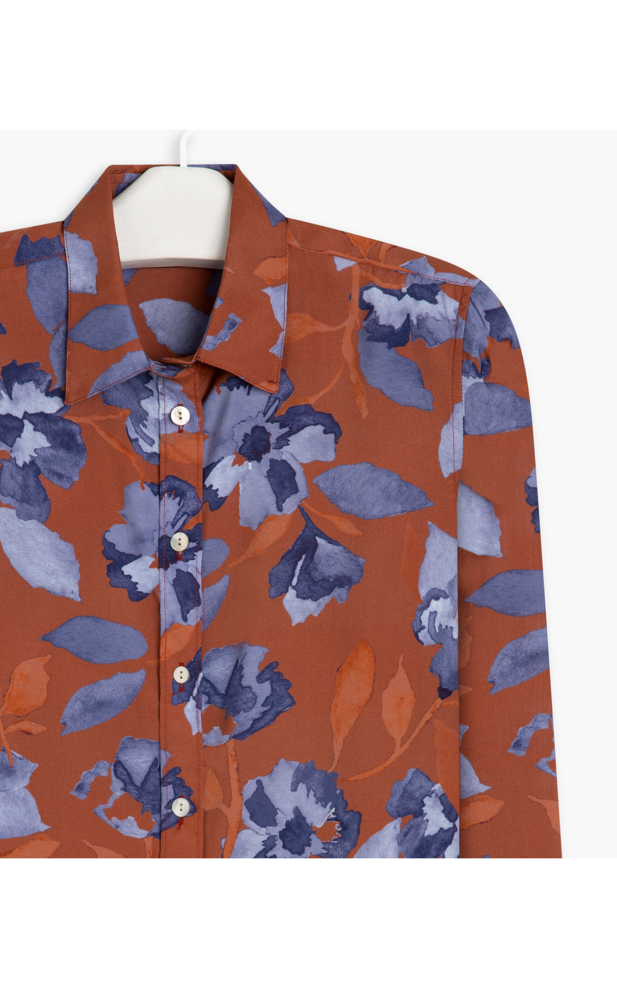 Camisa Sardenha Bach Viscose Goiaba