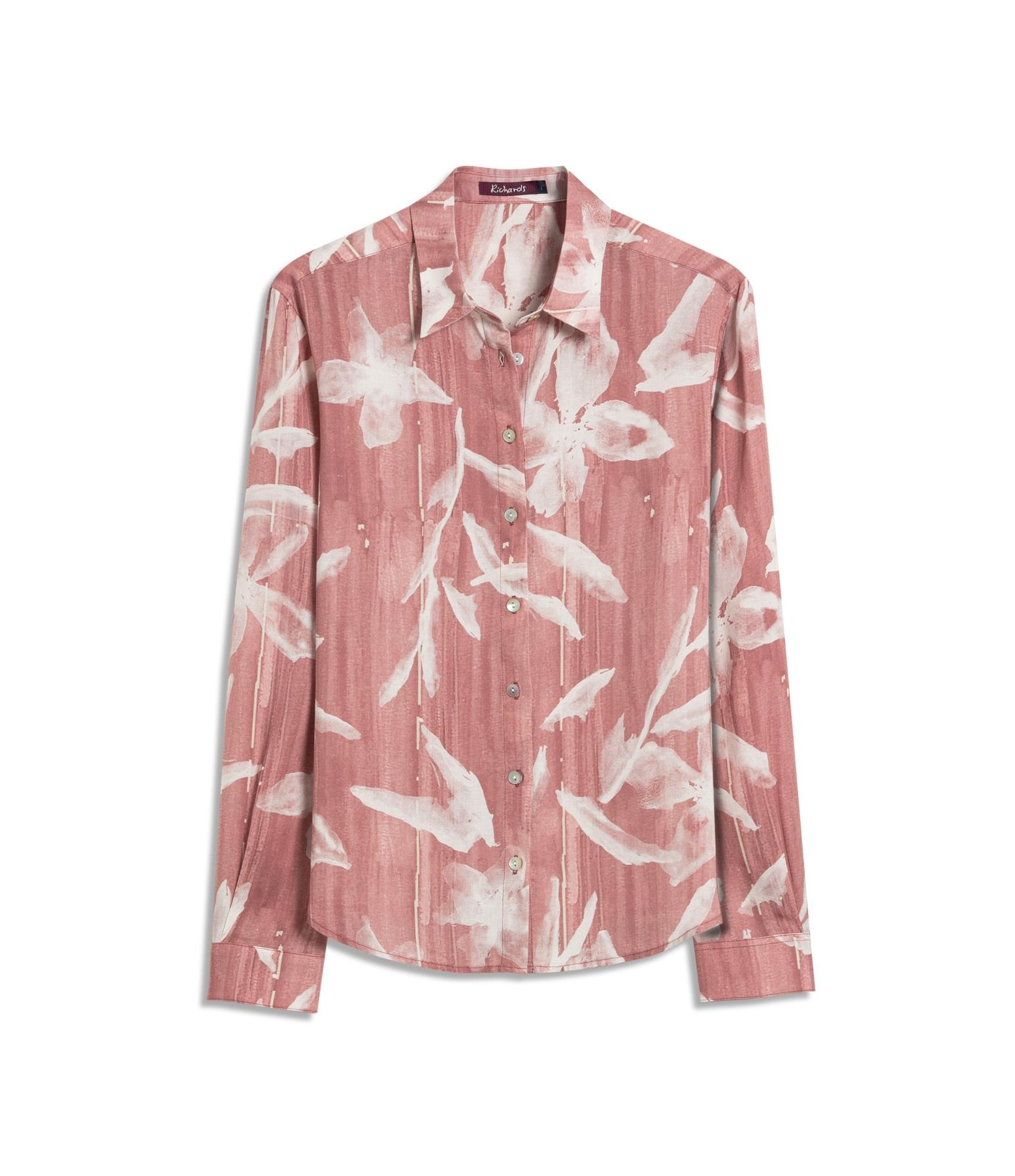 Camisa Sardenha Blossom Striped Linho Bl Terra