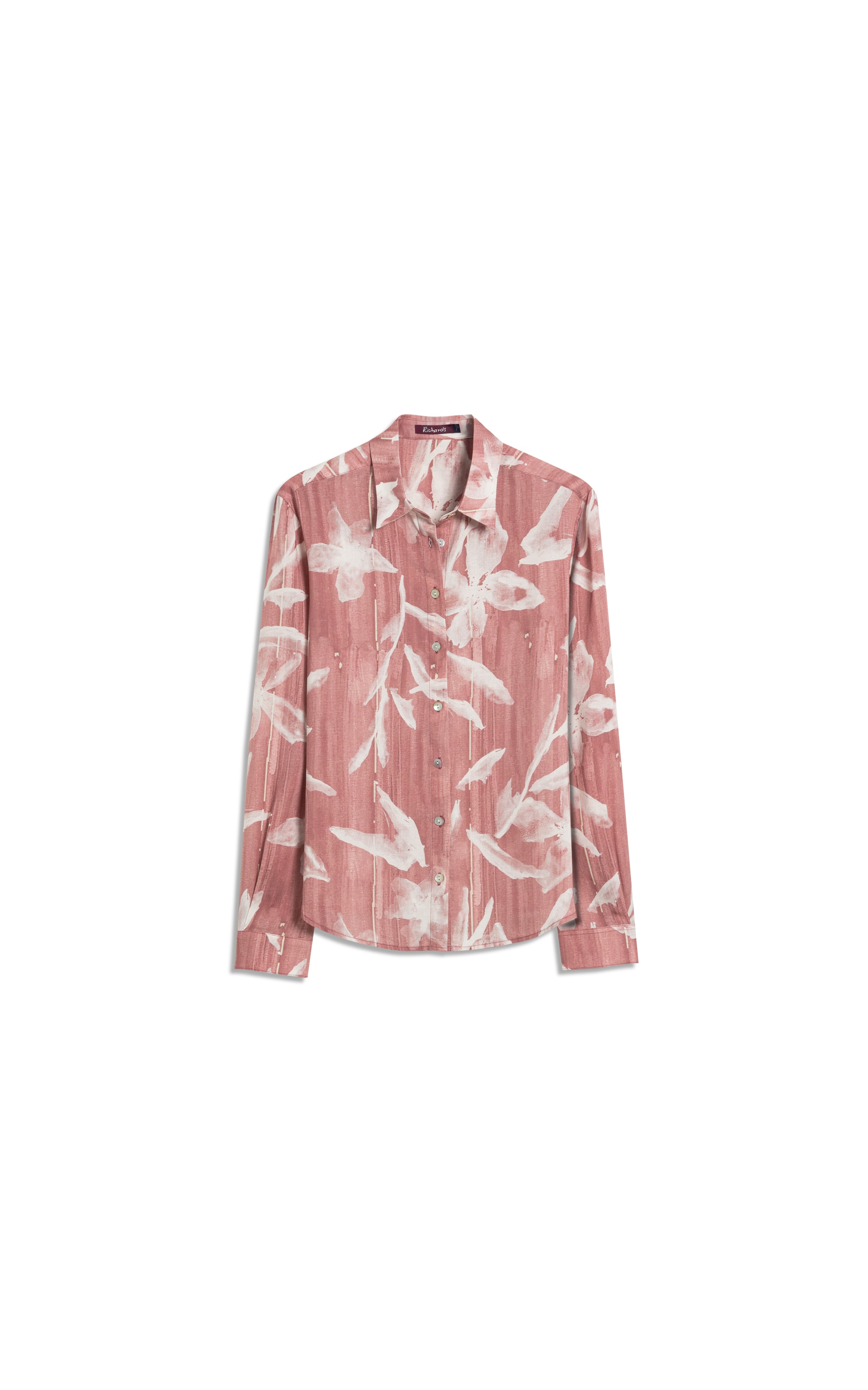 Camisa Sardenha Blossom Striped Linho Bl Terra