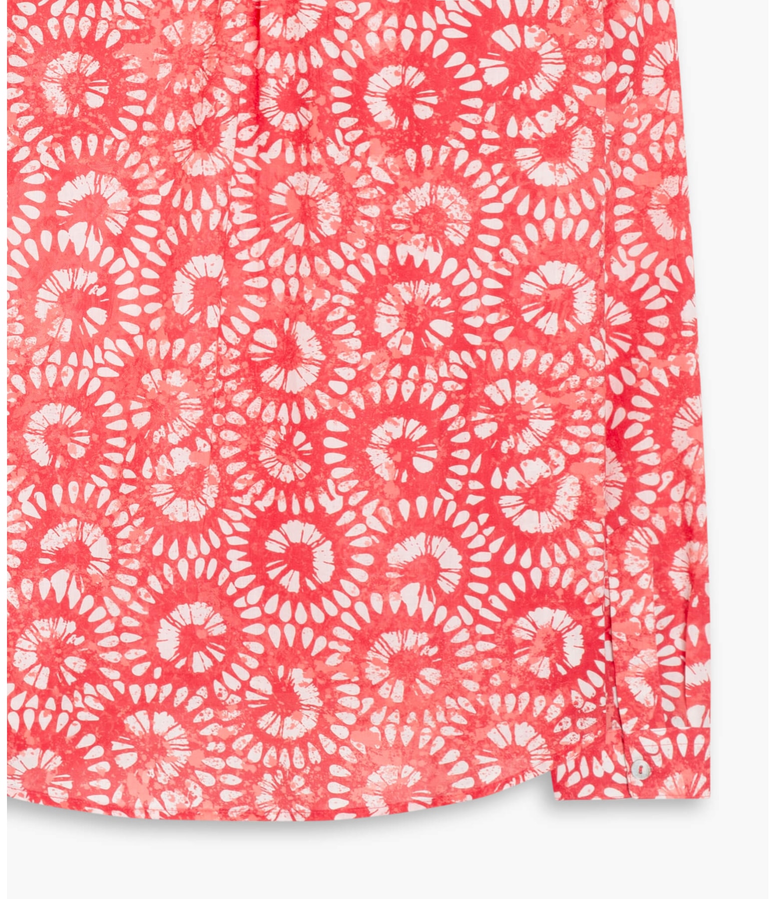 Camisa Sardenha Flortik Algodão Cereja