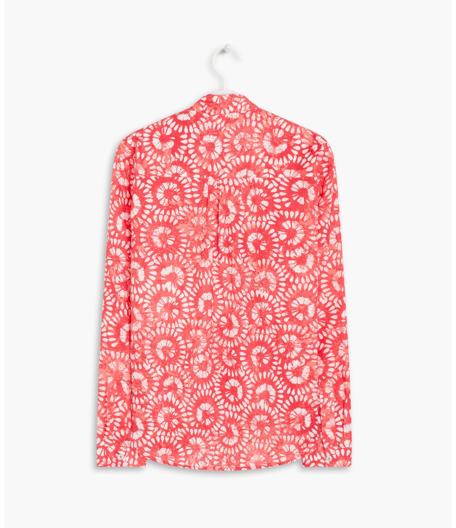 Camisa Sardenha Flortik Algodão Cereja