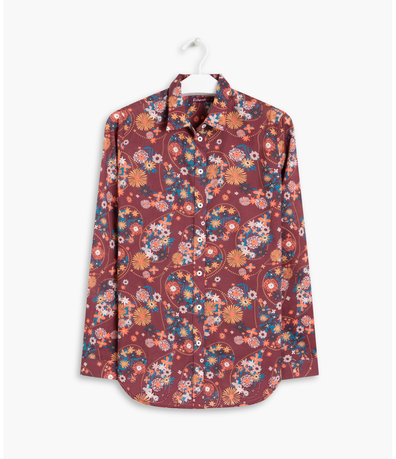 Camisa Sardenha Freedom Algodão Bordeaux