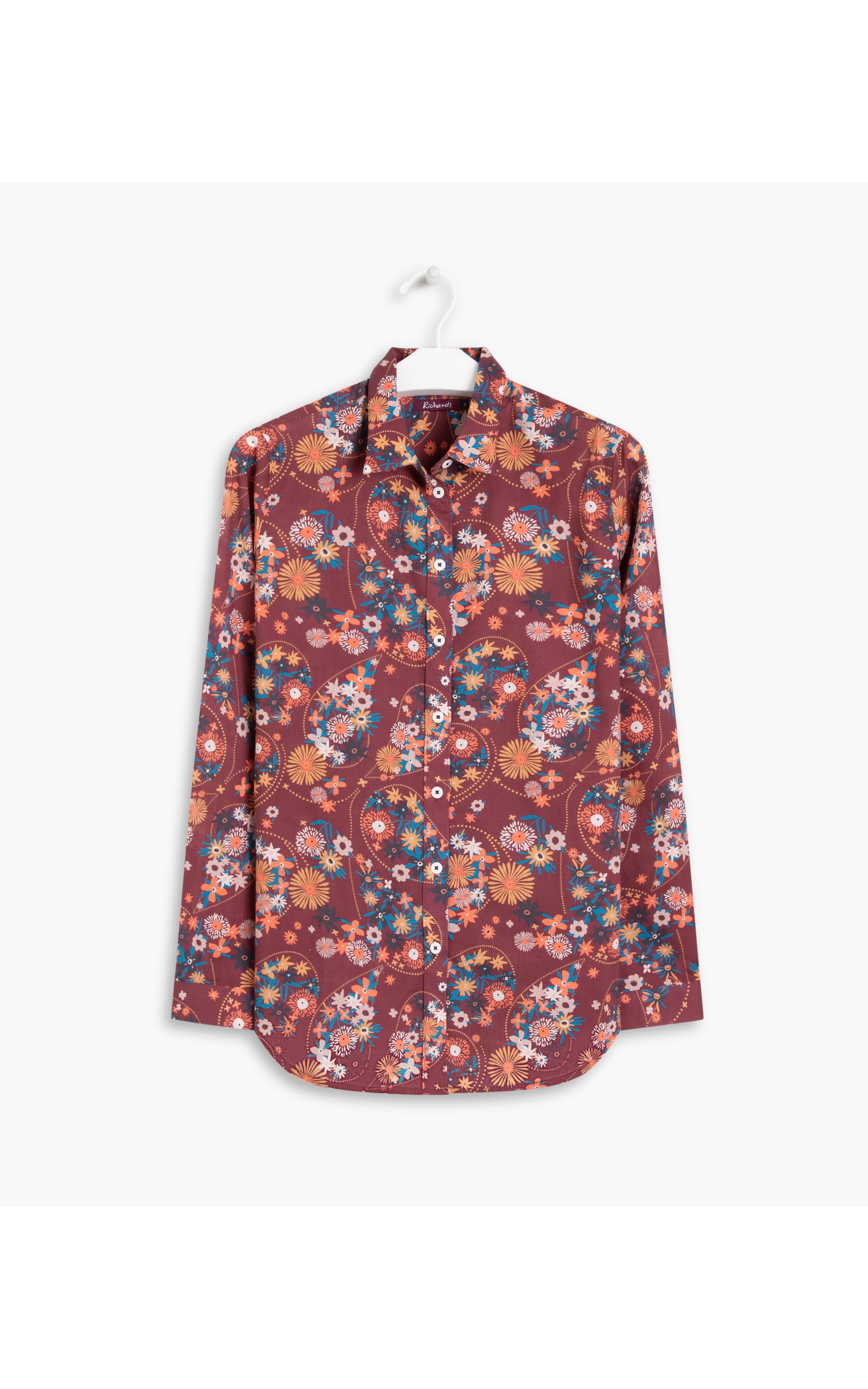 Camisa Sardenha Freedom Algodão Bordeaux