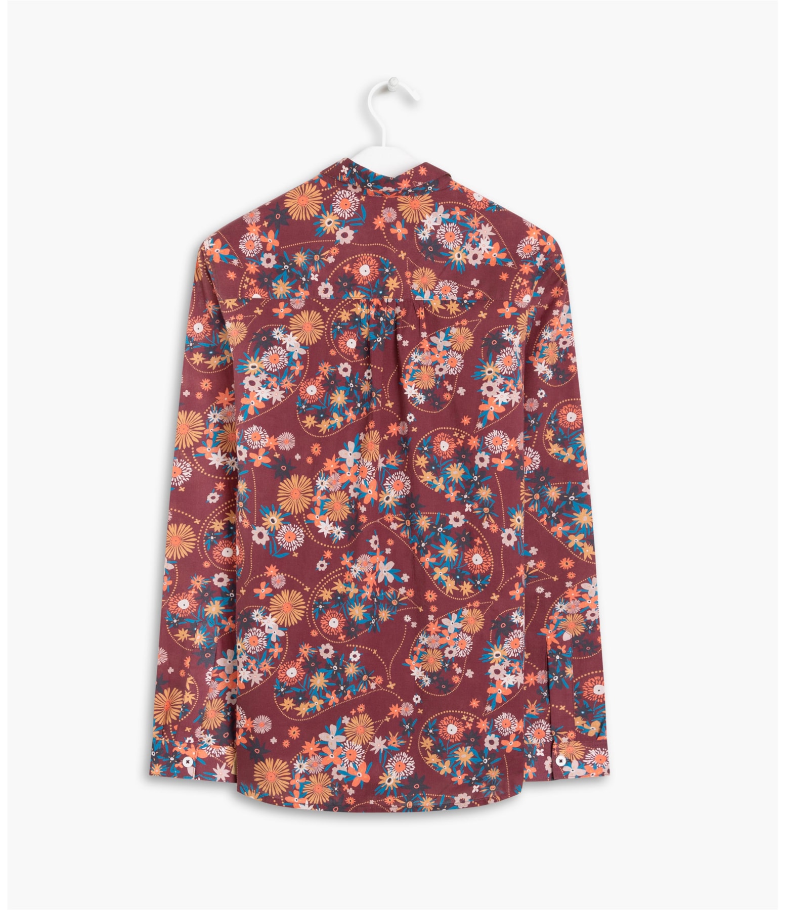 Camisa Sardenha Freedom Algodão Bordeaux