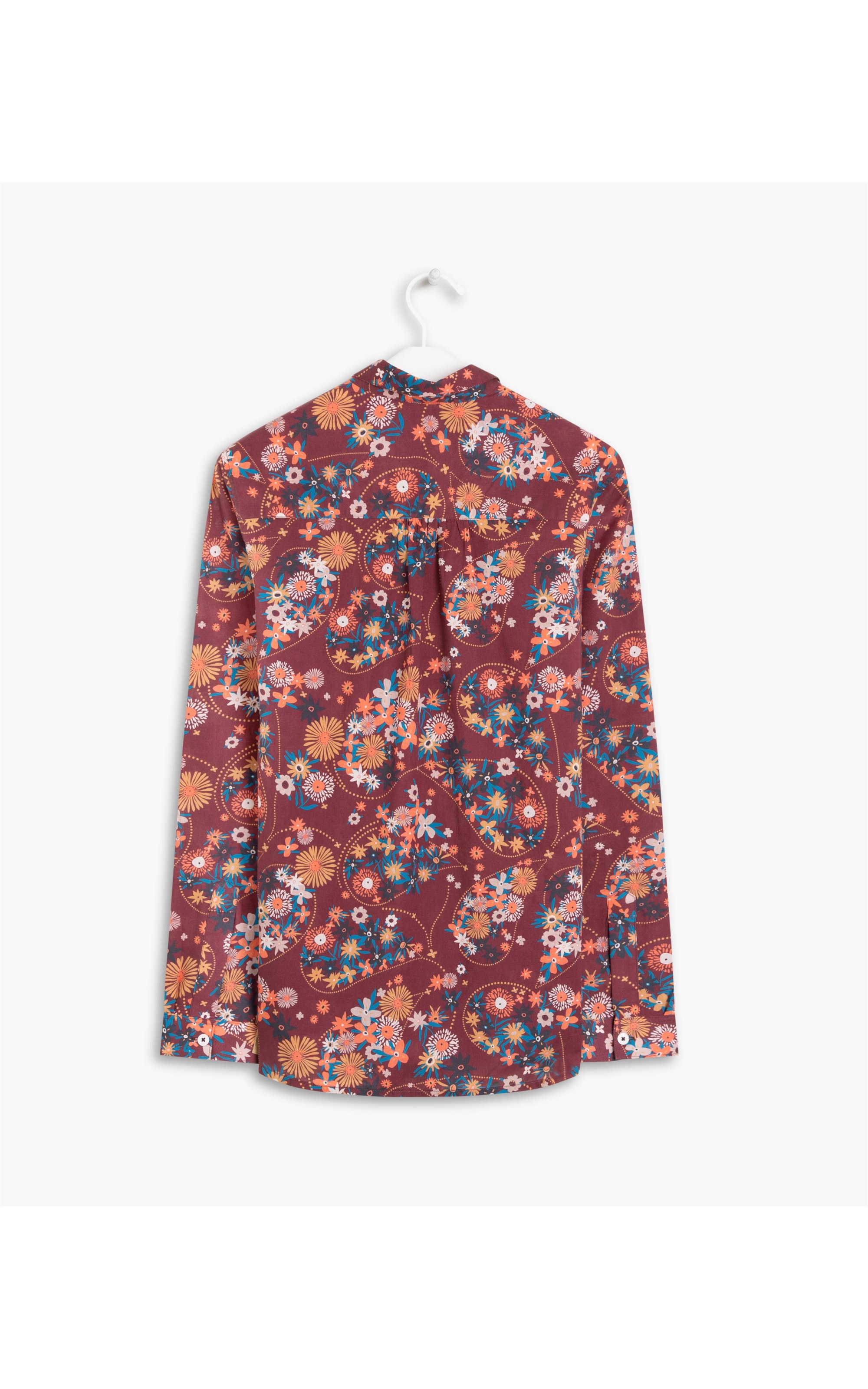 Camisa Sardenha Freedom Algodão Bordeaux