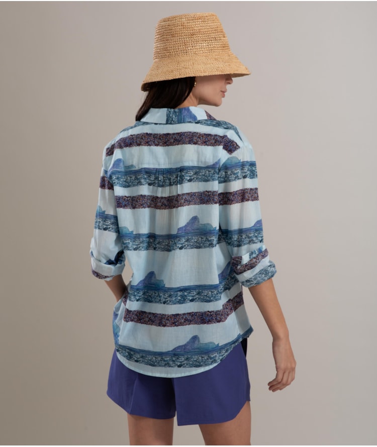 Camisa Sardenha Irmãos Algodão Hortencia