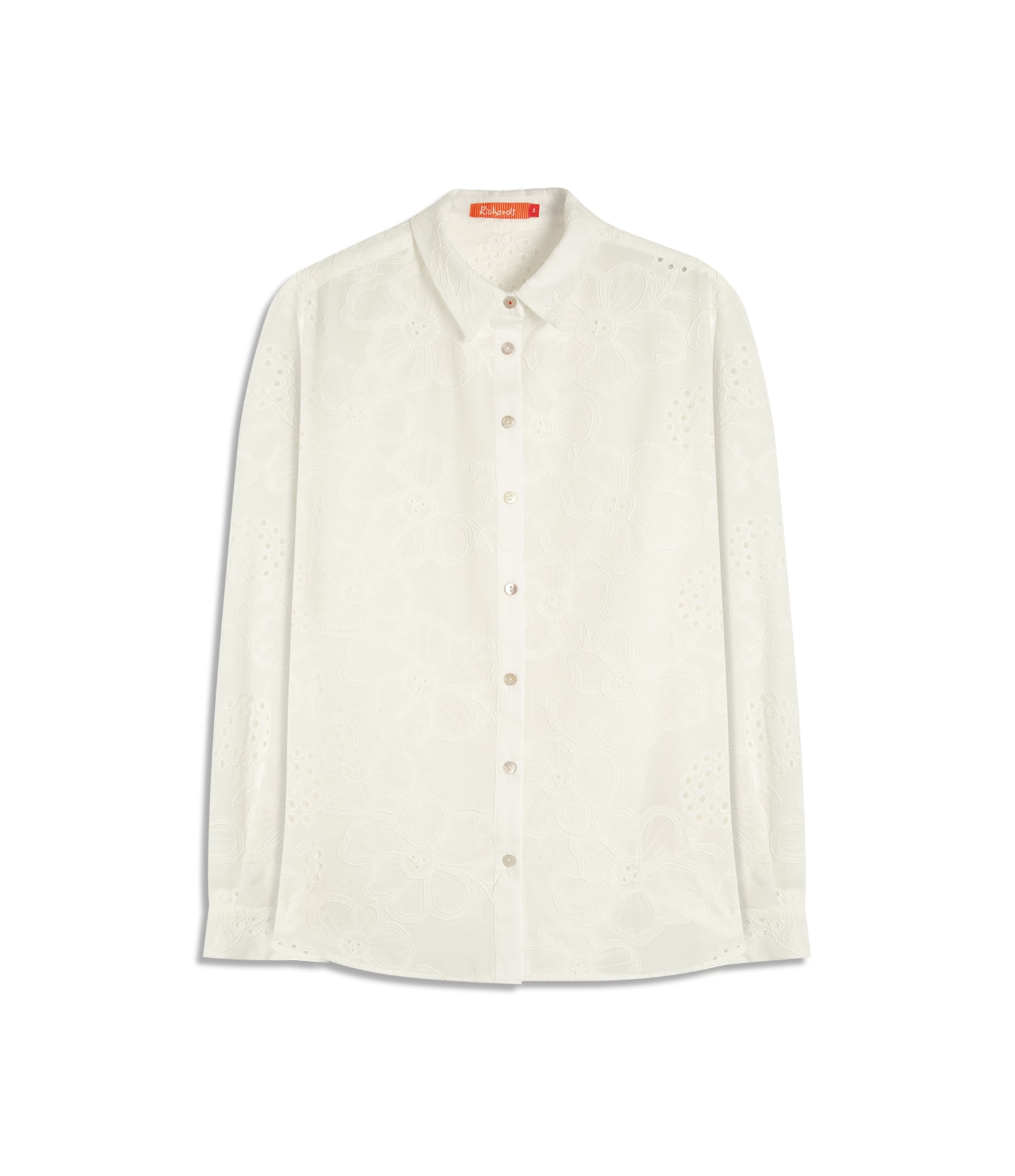 Camisa Sardenha Laise Algodao Branco