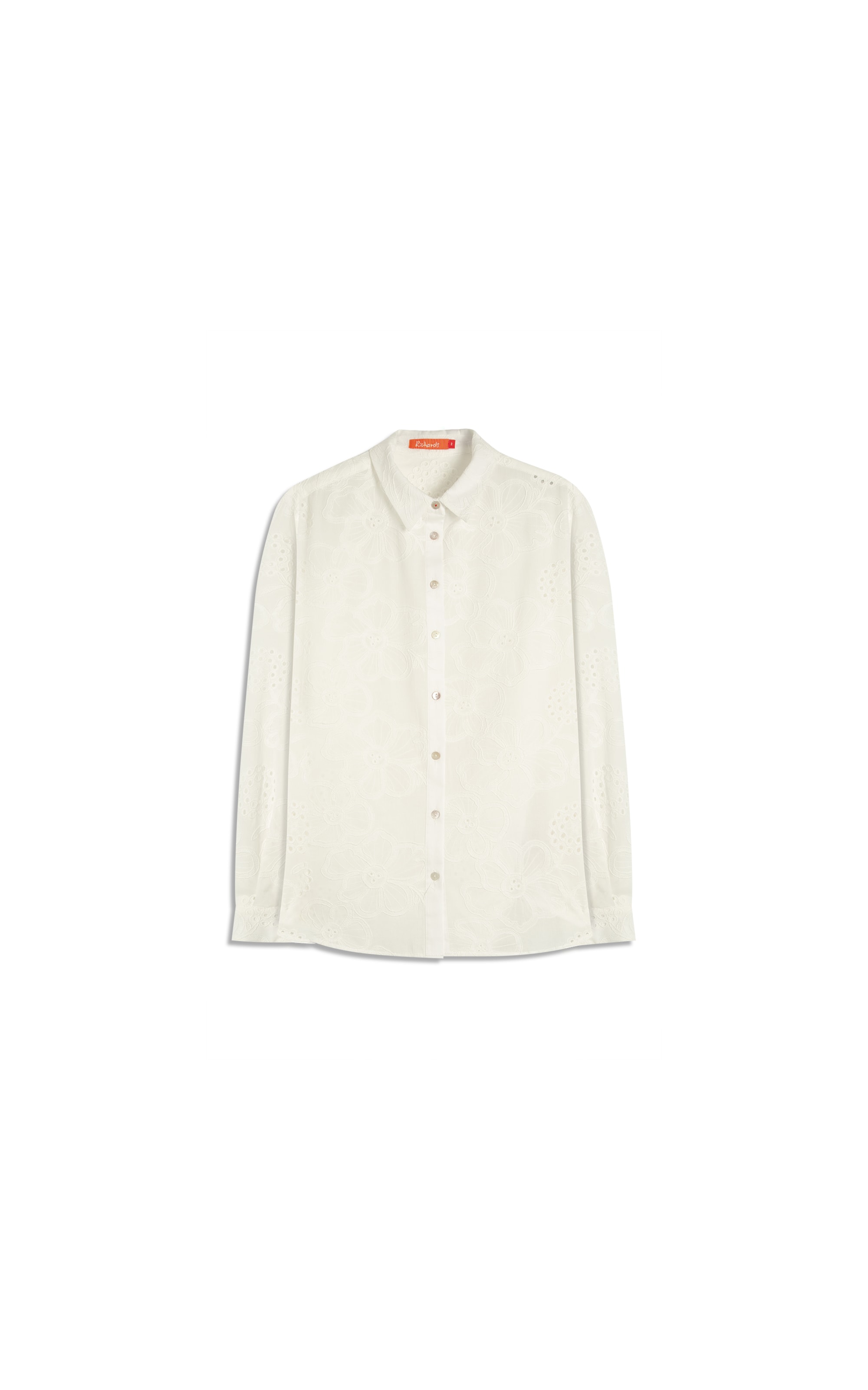 Camisa Sardenha Laise Algodao Branco