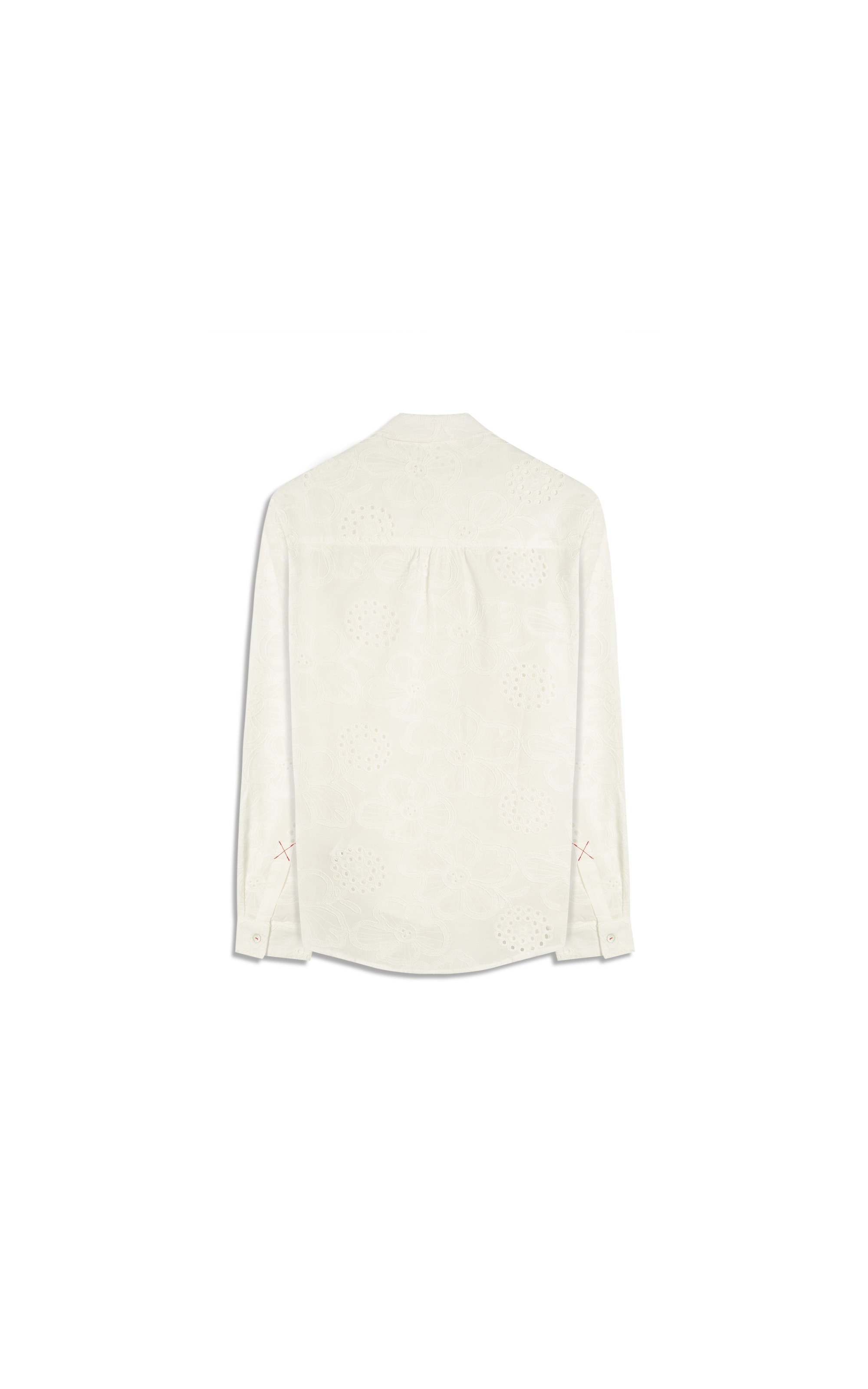 Camisa Sardenha Laise Algodao Branco