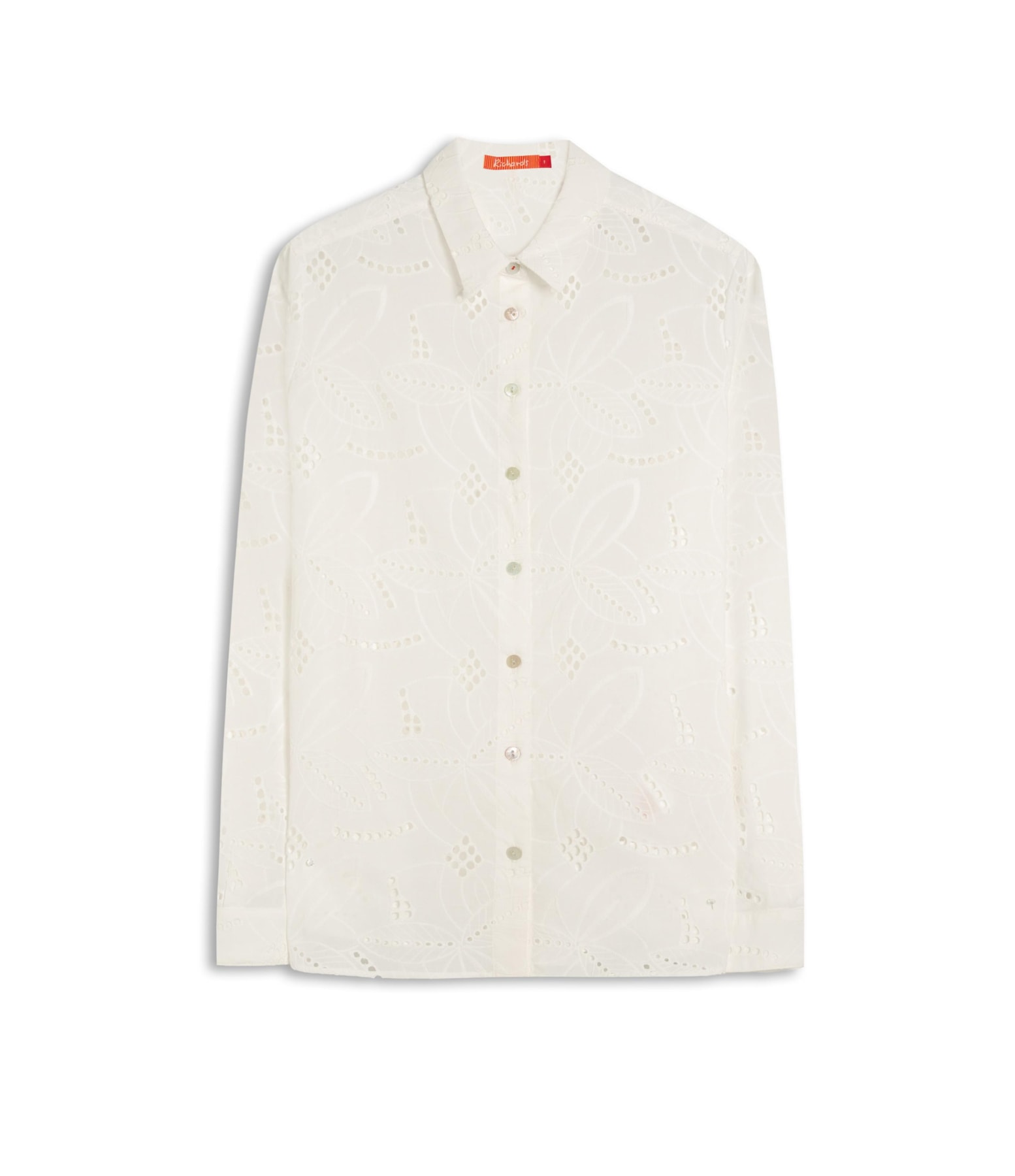 Camisa Sardenha Laise Algodao Off White