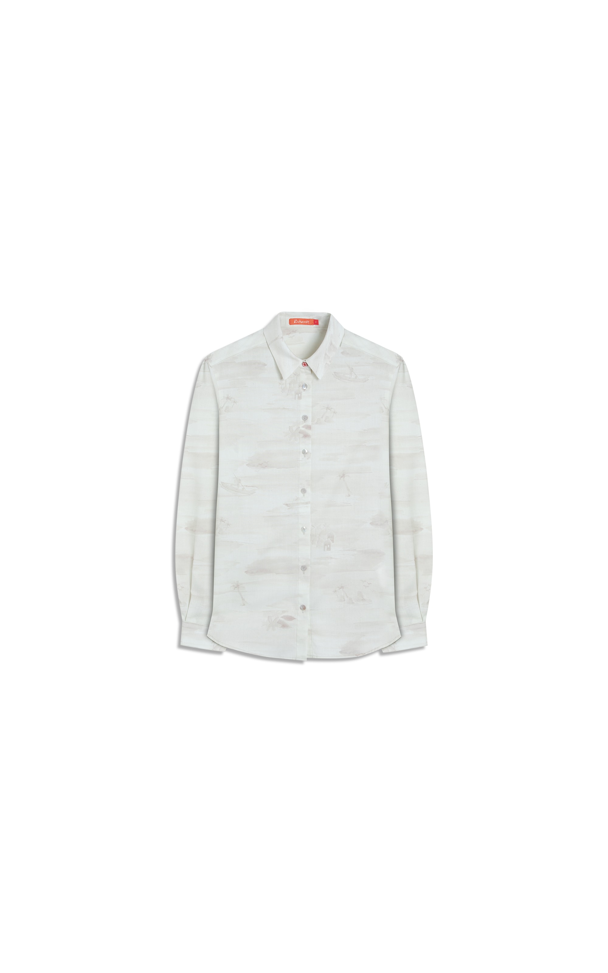 Camisa Sardenha Mar Mono Linho Blend Caqui