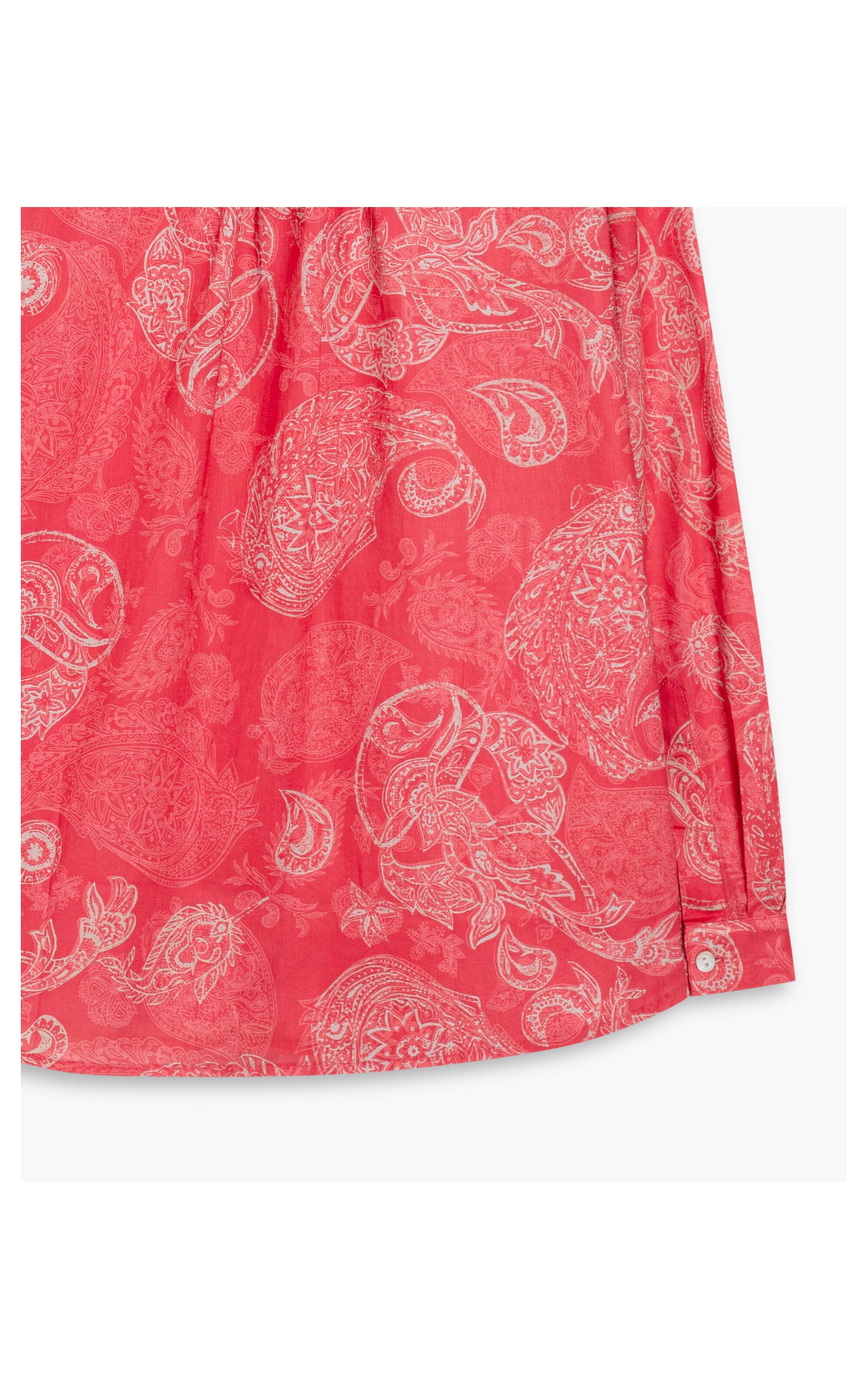 Camisa Sardenha Paisley Cb Voil de Alg Maravilha