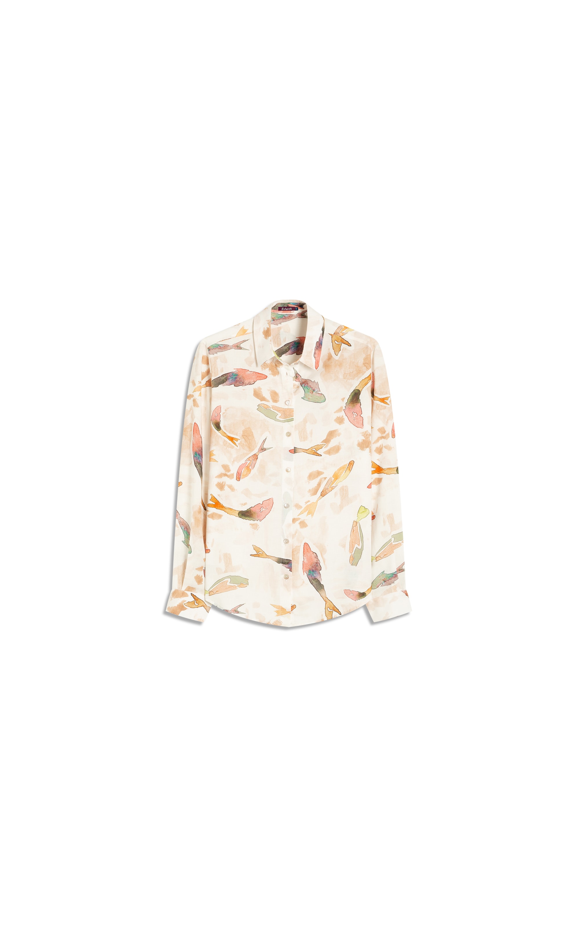 Camisa Sardenha Pesce Linho Blend Terra