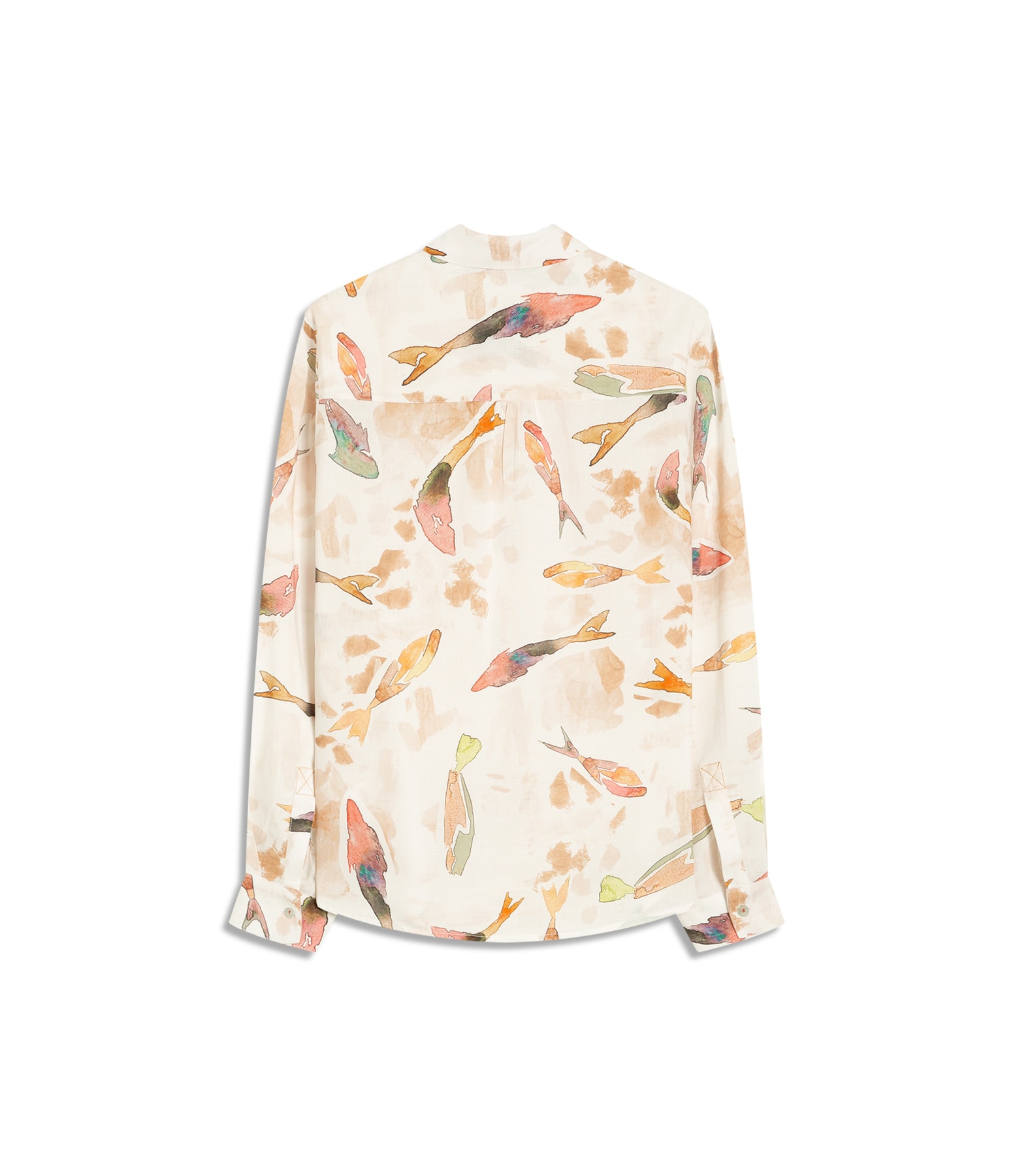Camisa Sardenha Pesce Linho Blend Terra