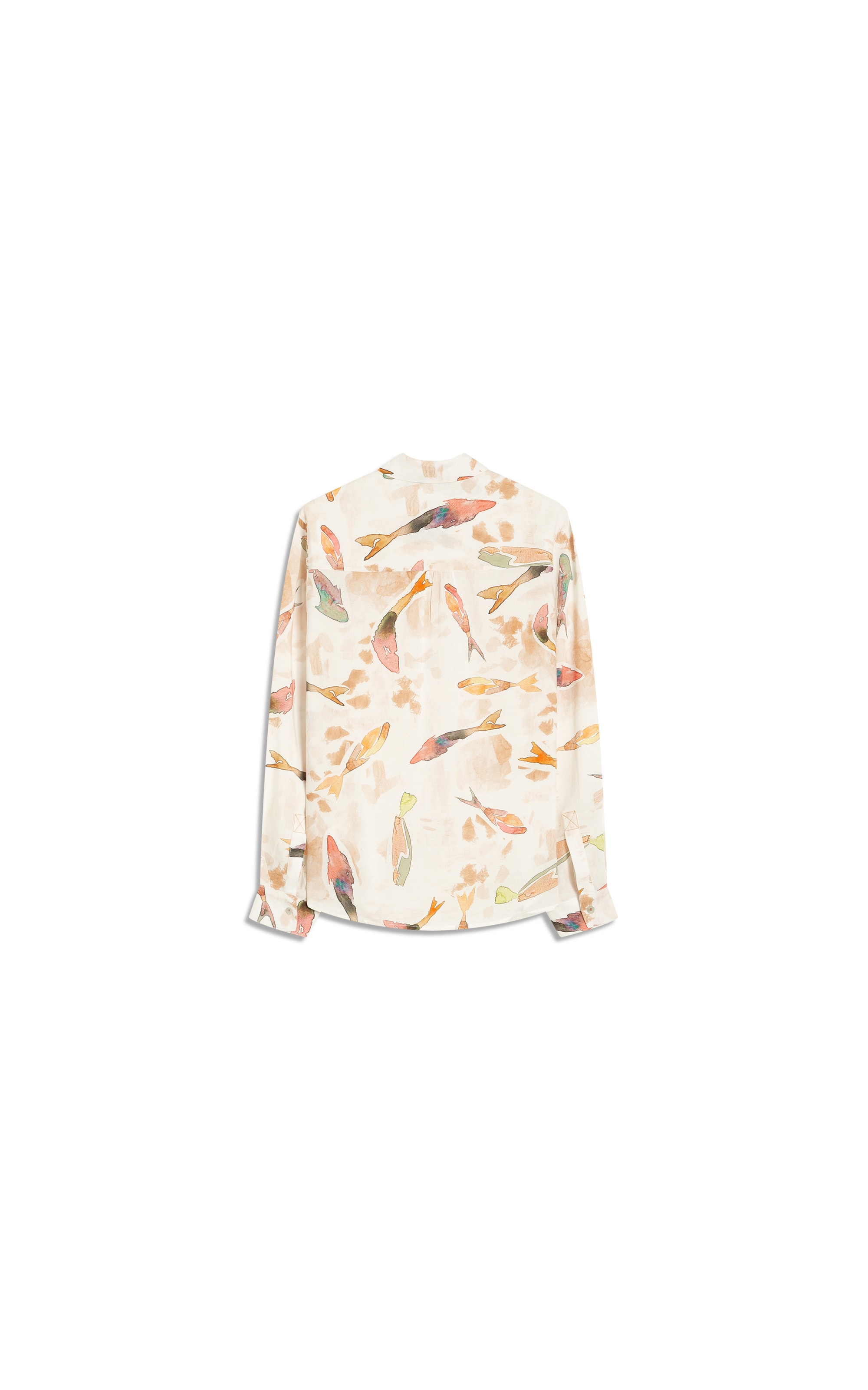 Camisa Sardenha Pesce Linho Blend Terra
