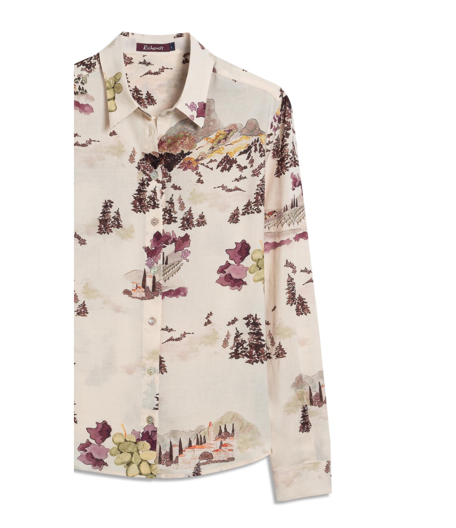 Camisa Sardenha Vineyard Linho Blend Natural