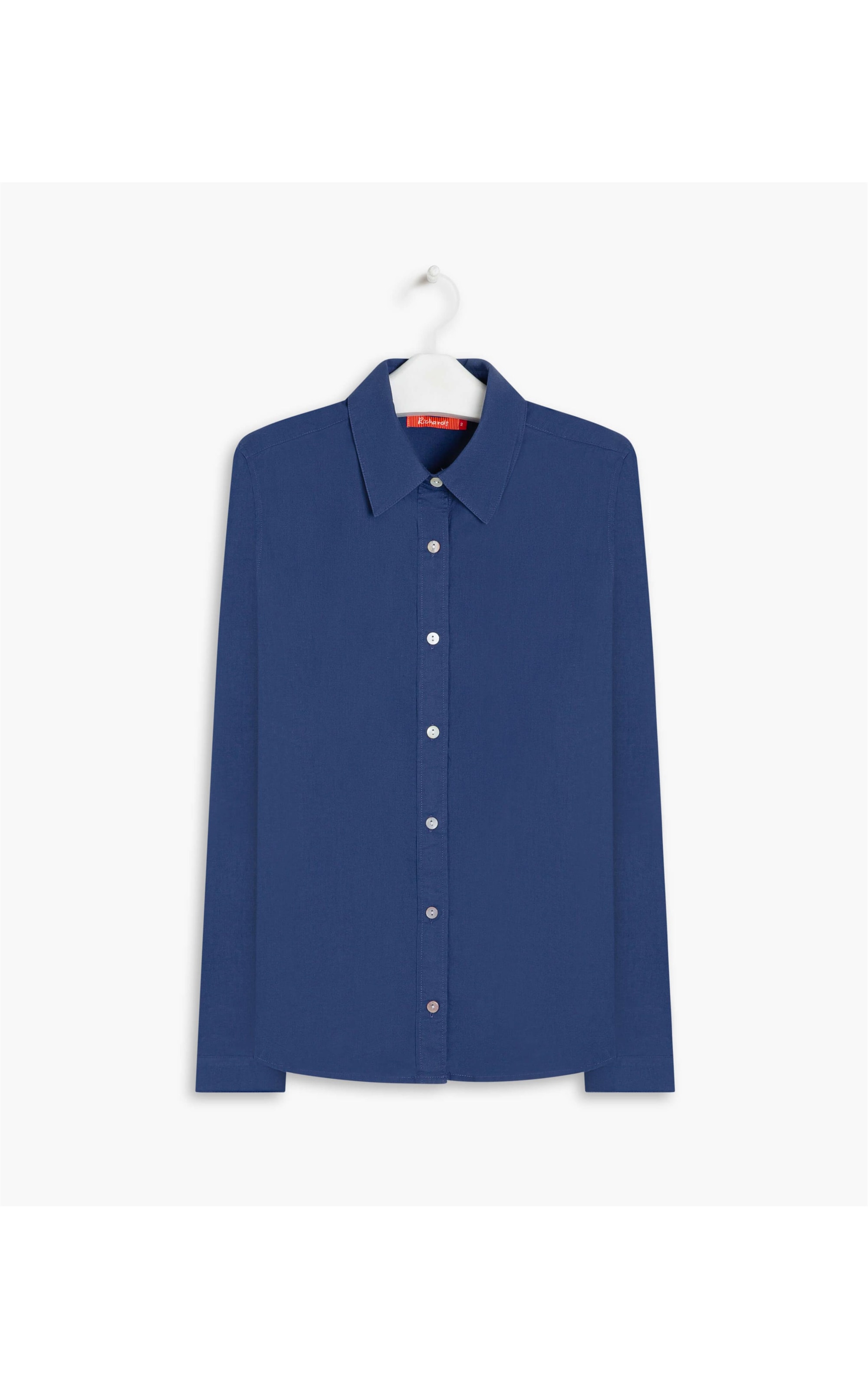 Camisa Sardenha Voil de Algodão Liso Hortencia