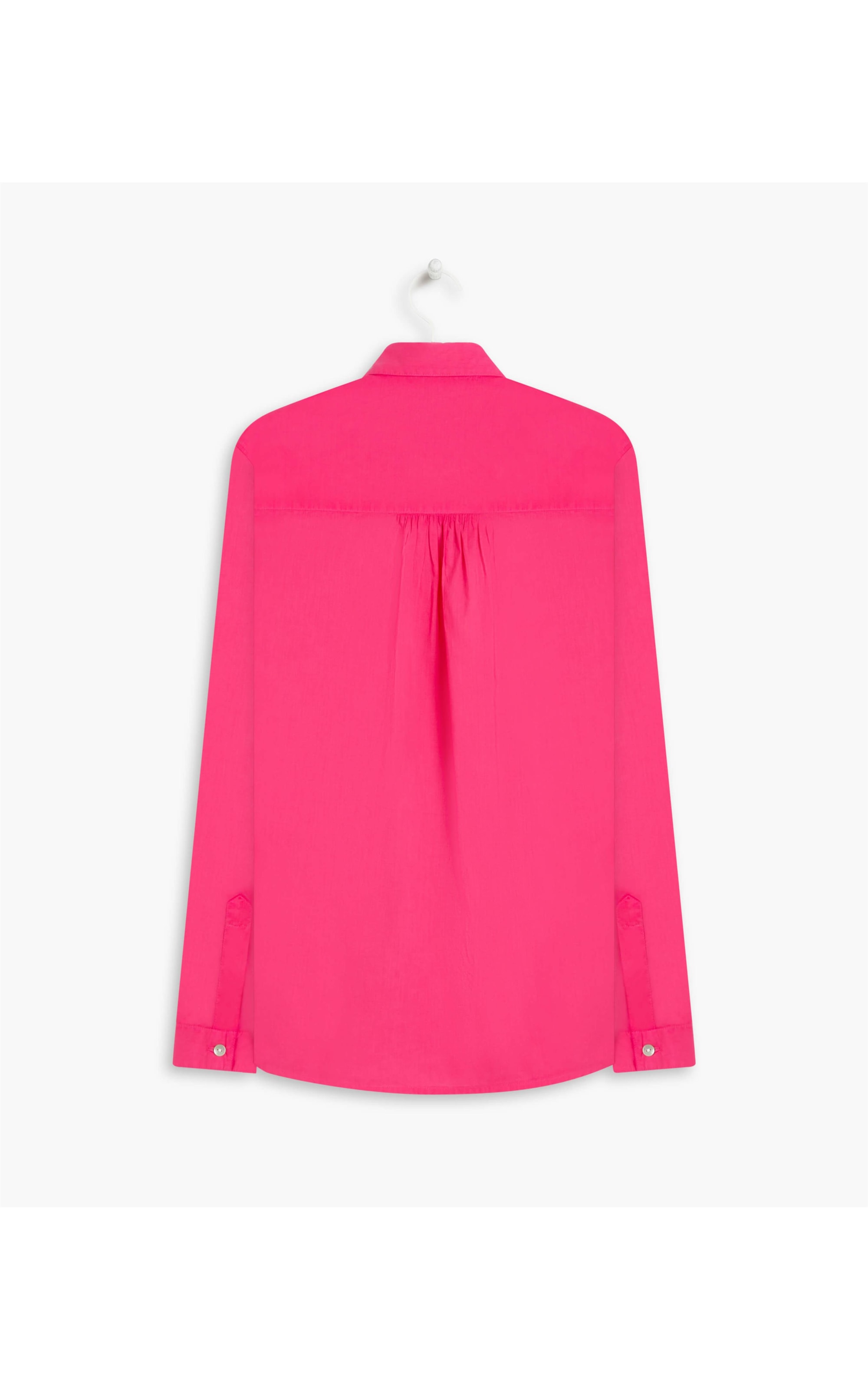 Camisa Sardenha Voil de Algodão Liso Pink
