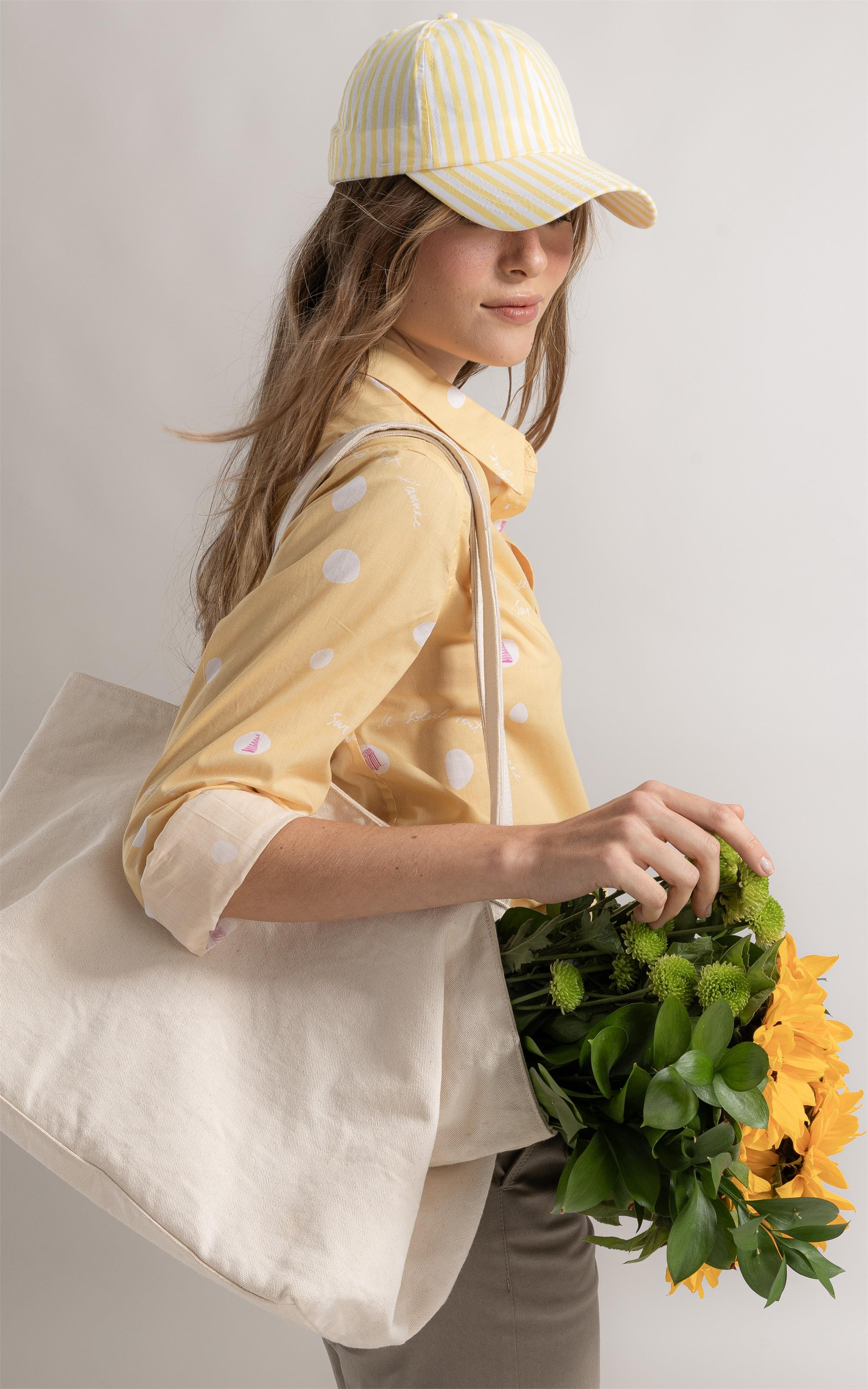 Camisa Sardênia Bubbles Amarelo