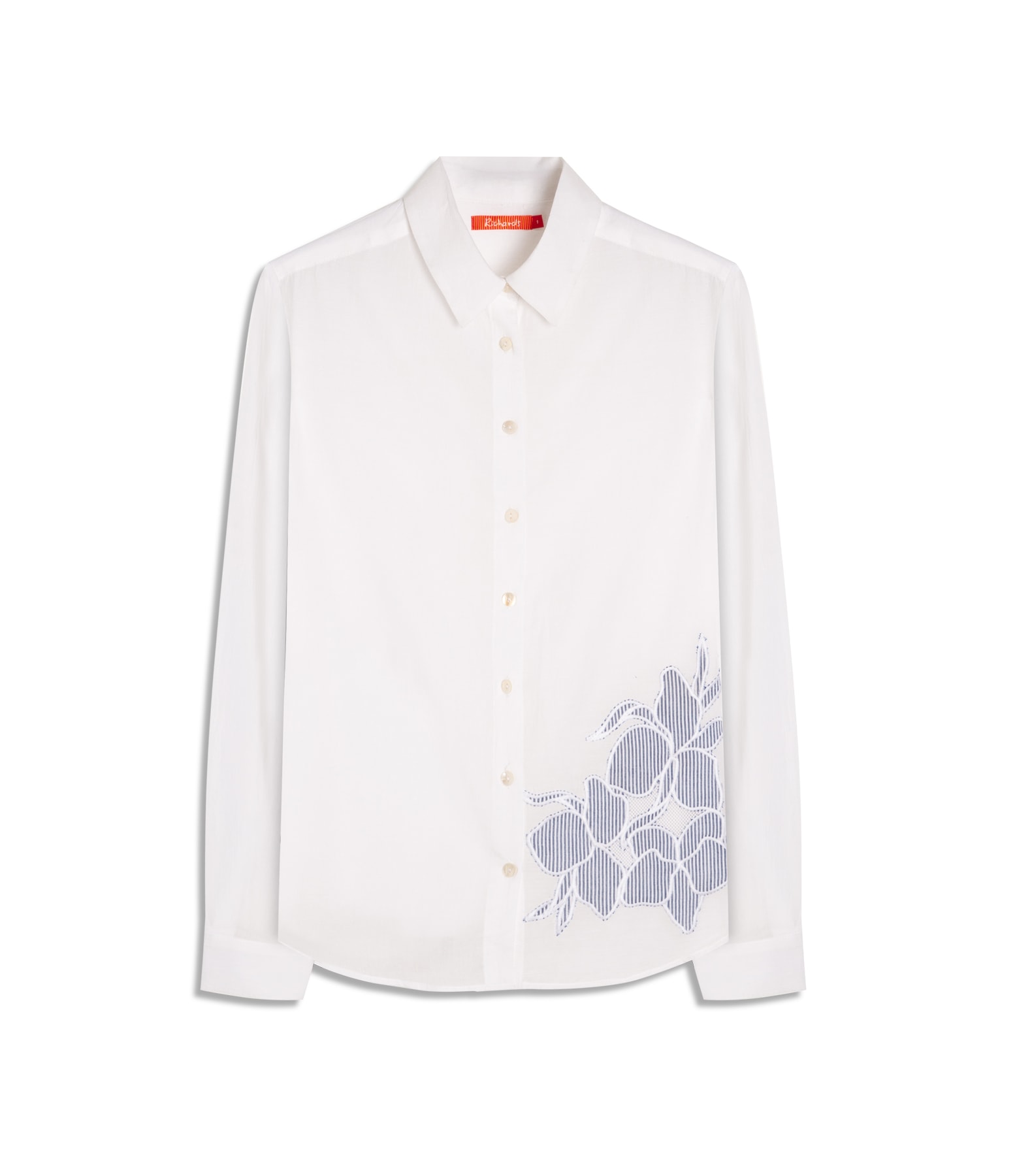 Camisa Sardênia Flores Off White